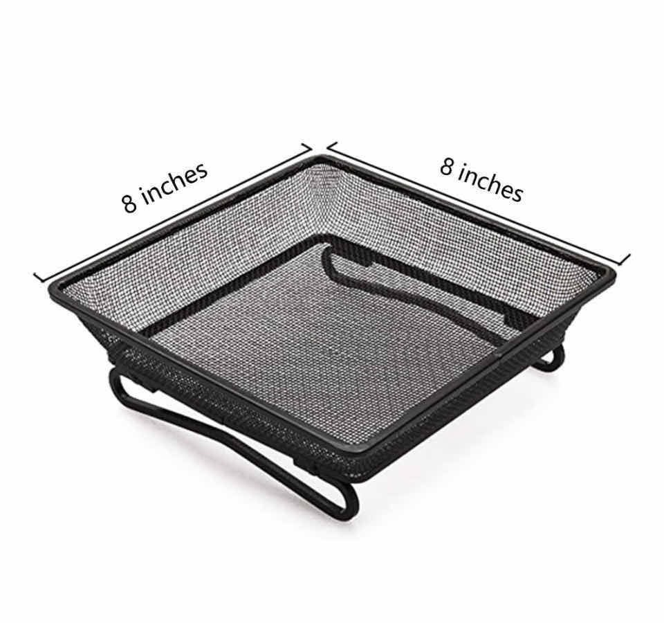 Photo 1 of NEW CASE OF HOME-X 8” SQUARE METAL MESH GROUND BIRD FEEDER TRAY (20 PCS/CASE)