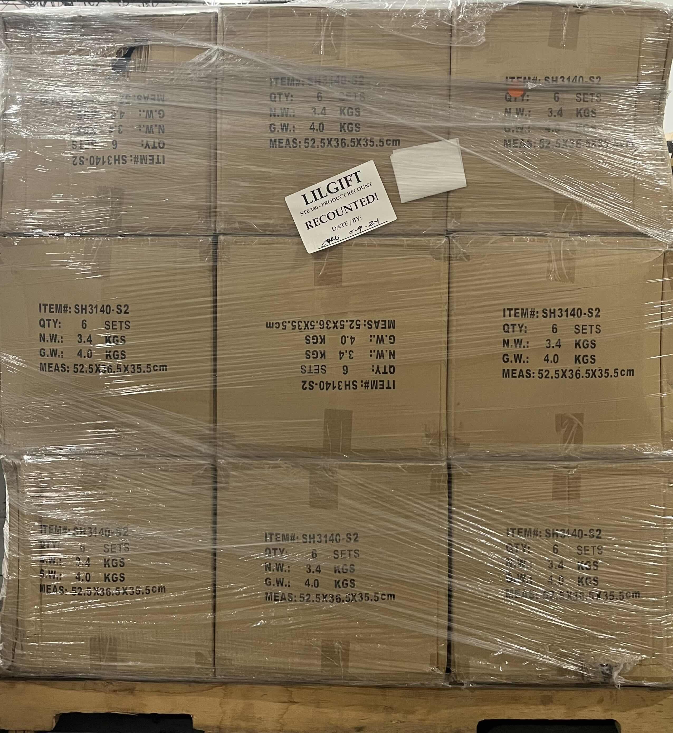 Photo 1 of NEW PALLET OF HOME X LEAF COLLECTOR HAND SCOOP SETS (18 CASES/6 SETS PER CASE)