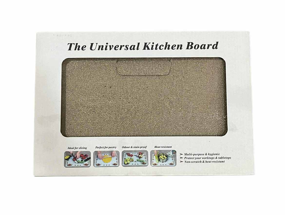 Photo 1 of NEW CASE OF HOME X SUPERIOR KITCHEN PRODUCTS THE UNIVERSAL KITCHEN GLASS CUTTING BOARD (24PCS PER CASE)