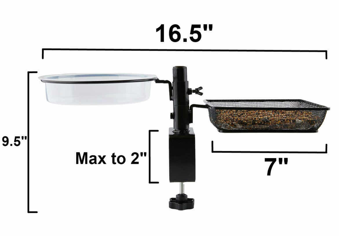 Photo 1 of NEW PALLET OF HOME X DUAL BIRD FEEDER DECK MOUNT (10PCS PER CASE/36 CASES)