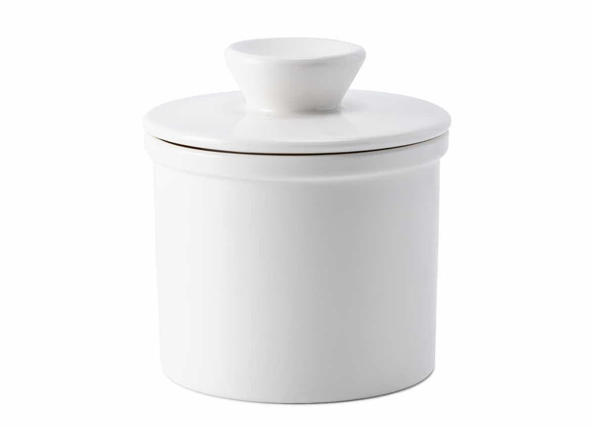 Photo 1 of NEW CASE OF HOME X WHITE BUTTER DISH KEEPERS (24PCS PER CASE)