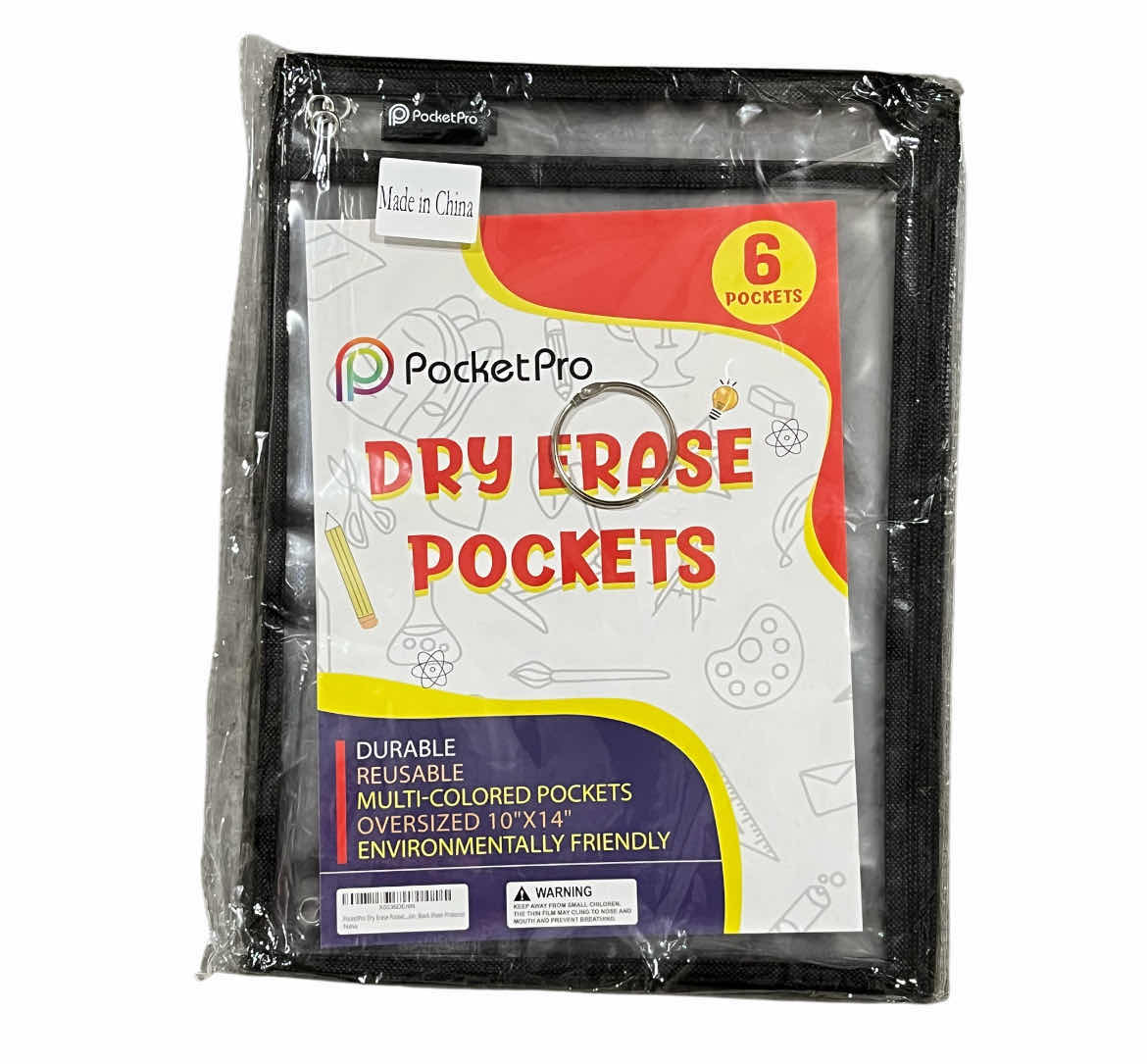 Photo 1 of NEW CASE OF POCKET PRO DRY-ERASE POCKETS (420PCS PER CASE)