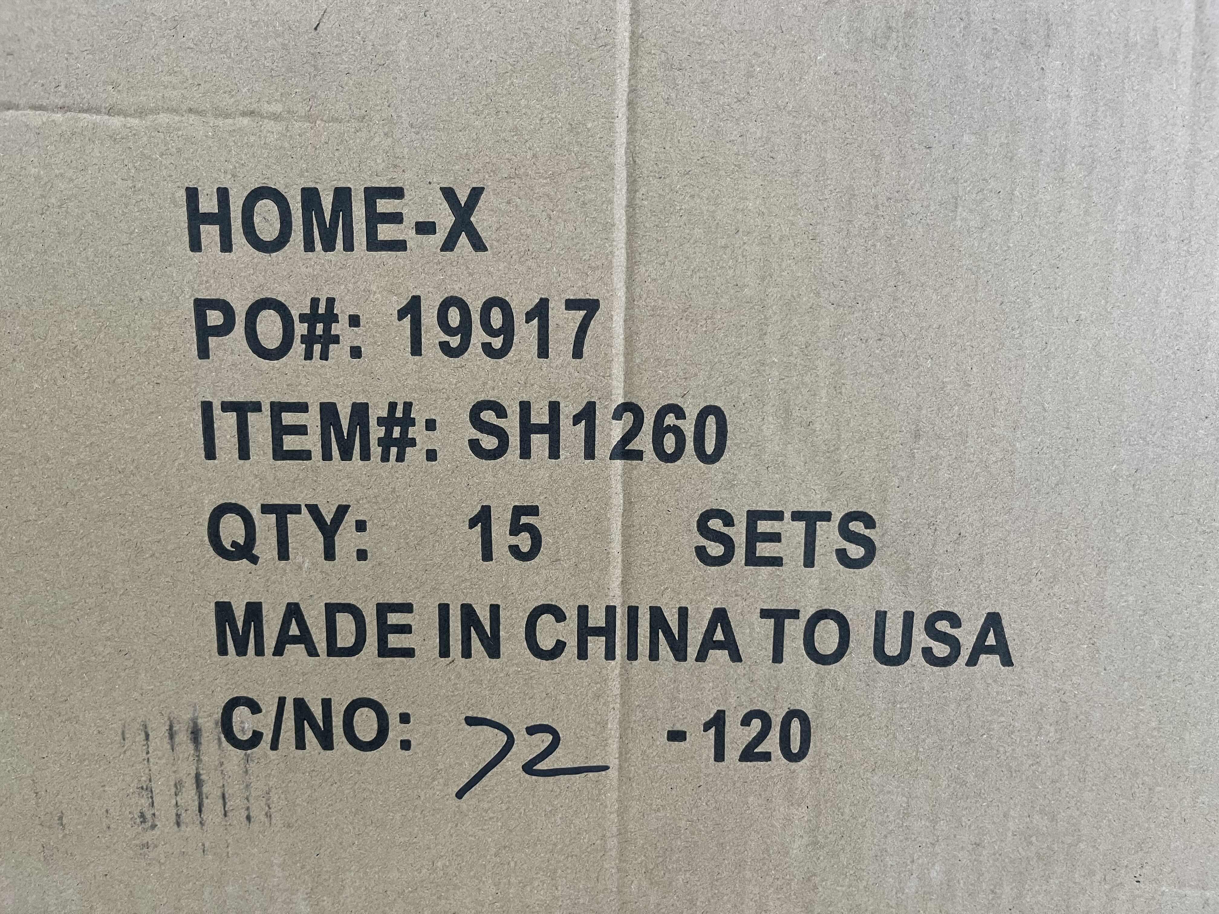 Photo 1 of NEW PALLET OF HOME-X WOOD 3.5” CLOTHESPINS (12 CASES/1,500PCS PER CASE) READ NOTES