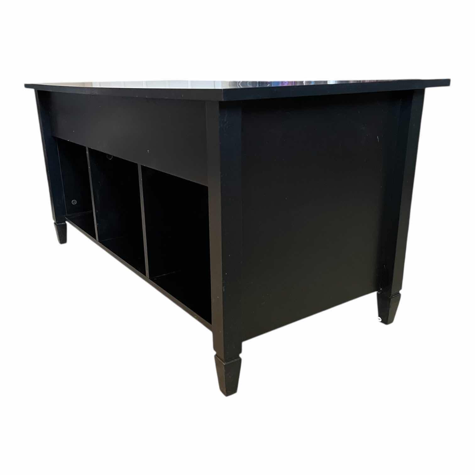 Photo 1 of COSTWAY LIFT-TOP HIDDEN COMPARTMENT BLACK COFFEE TABLE 41” X 19.5” H20”