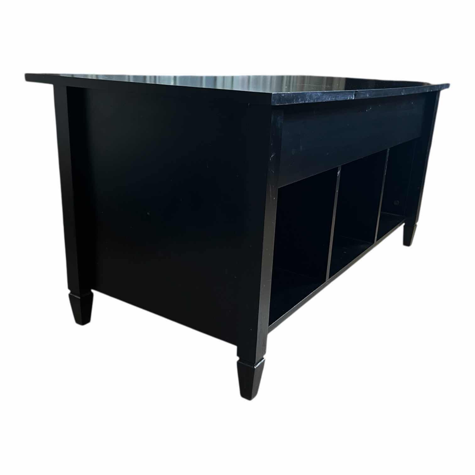 Photo 1 of COSTWAY LIFT-TOP HIDDEN COMPARTMENT BLACK COFFEE TABLE 41” X 19.5” H20”