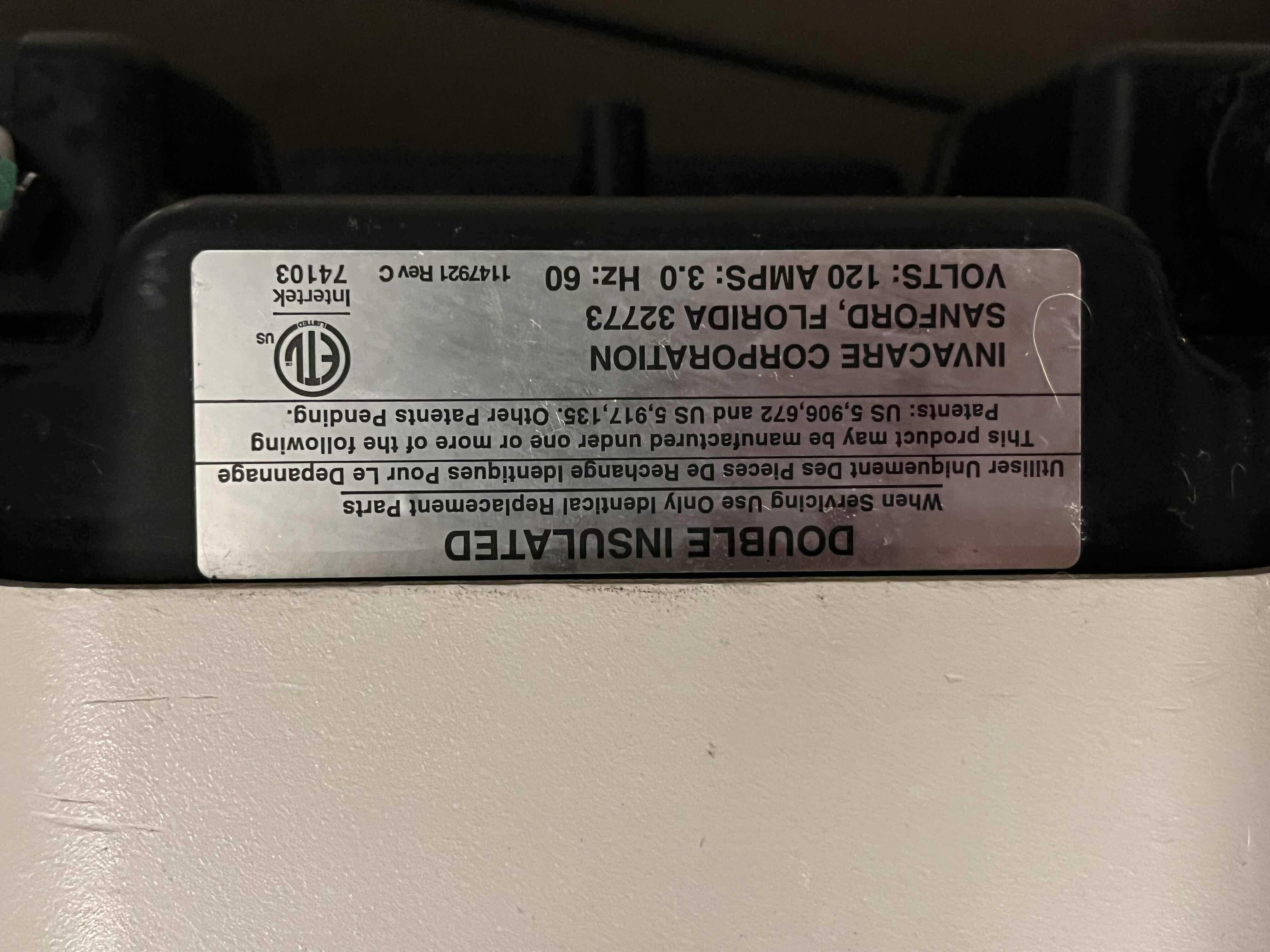 Photo 1 of INVACARE PERFECT O2 AT HOME 5LITER OXYGEN CONCENTRATER