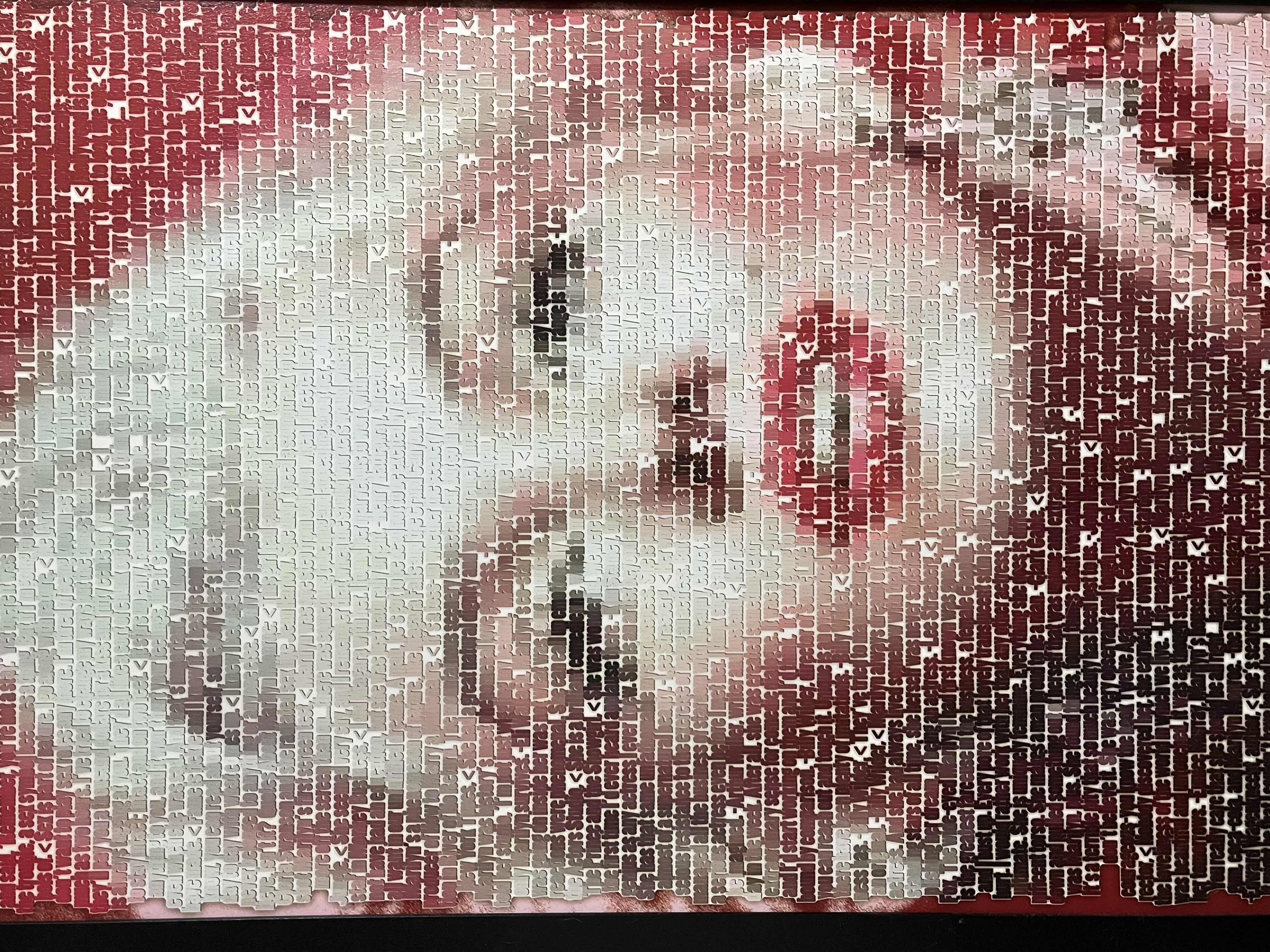Photo 1 of MARILYN MONROE PHOTO MOSAIC COLLAGE FRAMED ARTWORK 26” X 38”