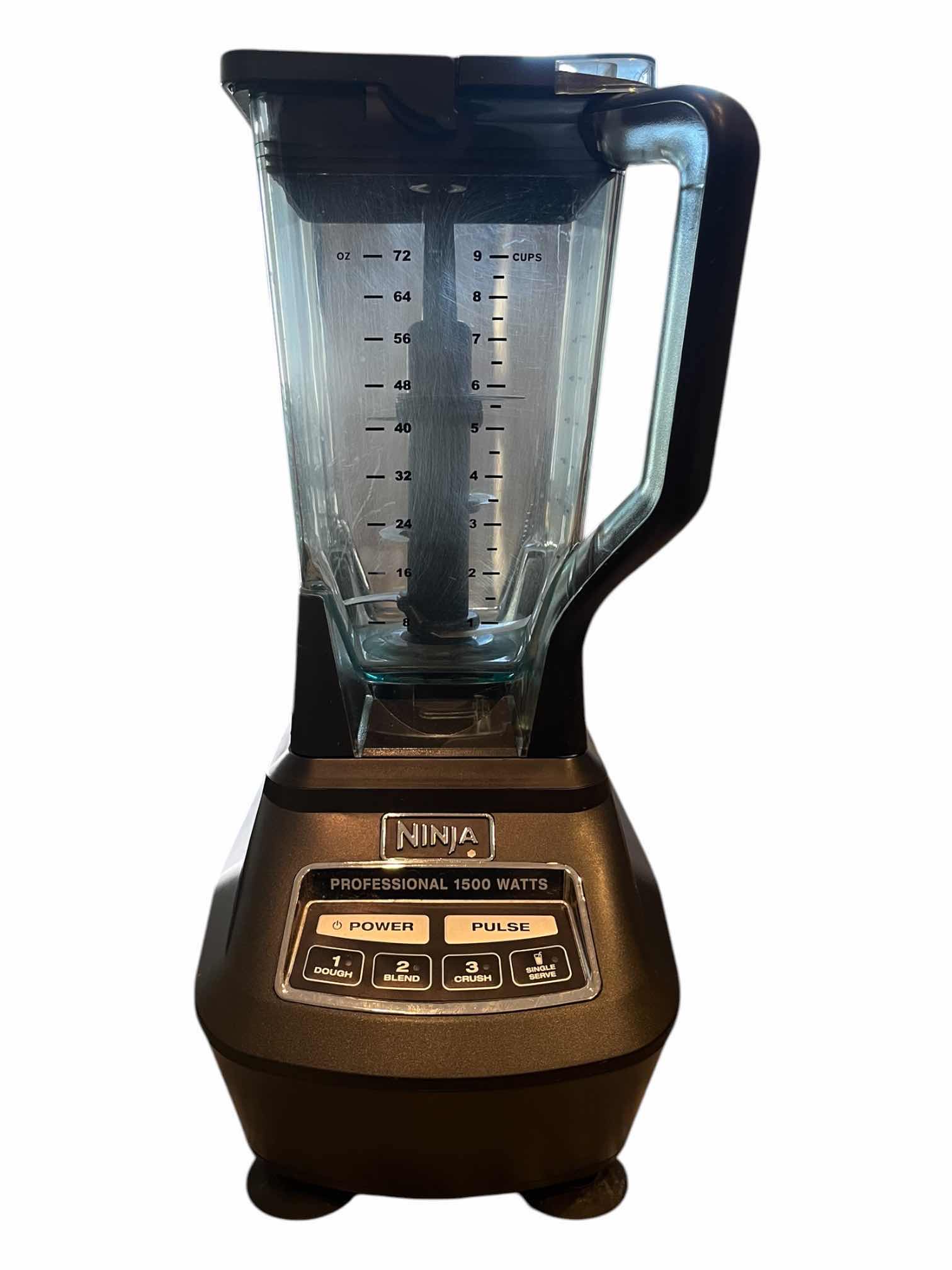 Photo 1 of NINJA PROFESSIONAL 1500W BLENDER FOOD PROCESSOR W ATTACHMENTS $200