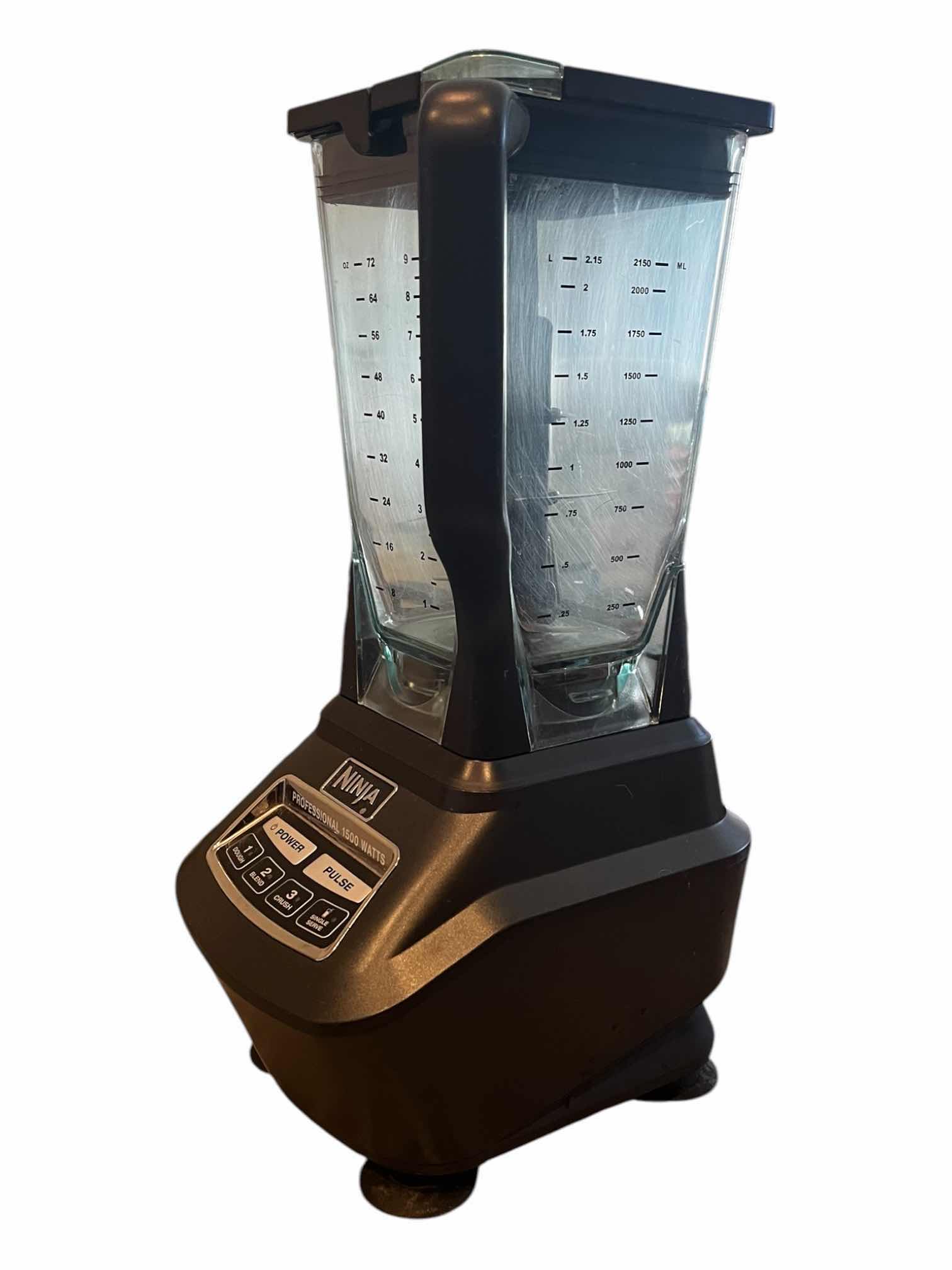 Photo 1 of NINJA PROFESSIONAL 1500W BLENDER FOOD PROCESSOR W ATTACHMENTS $200