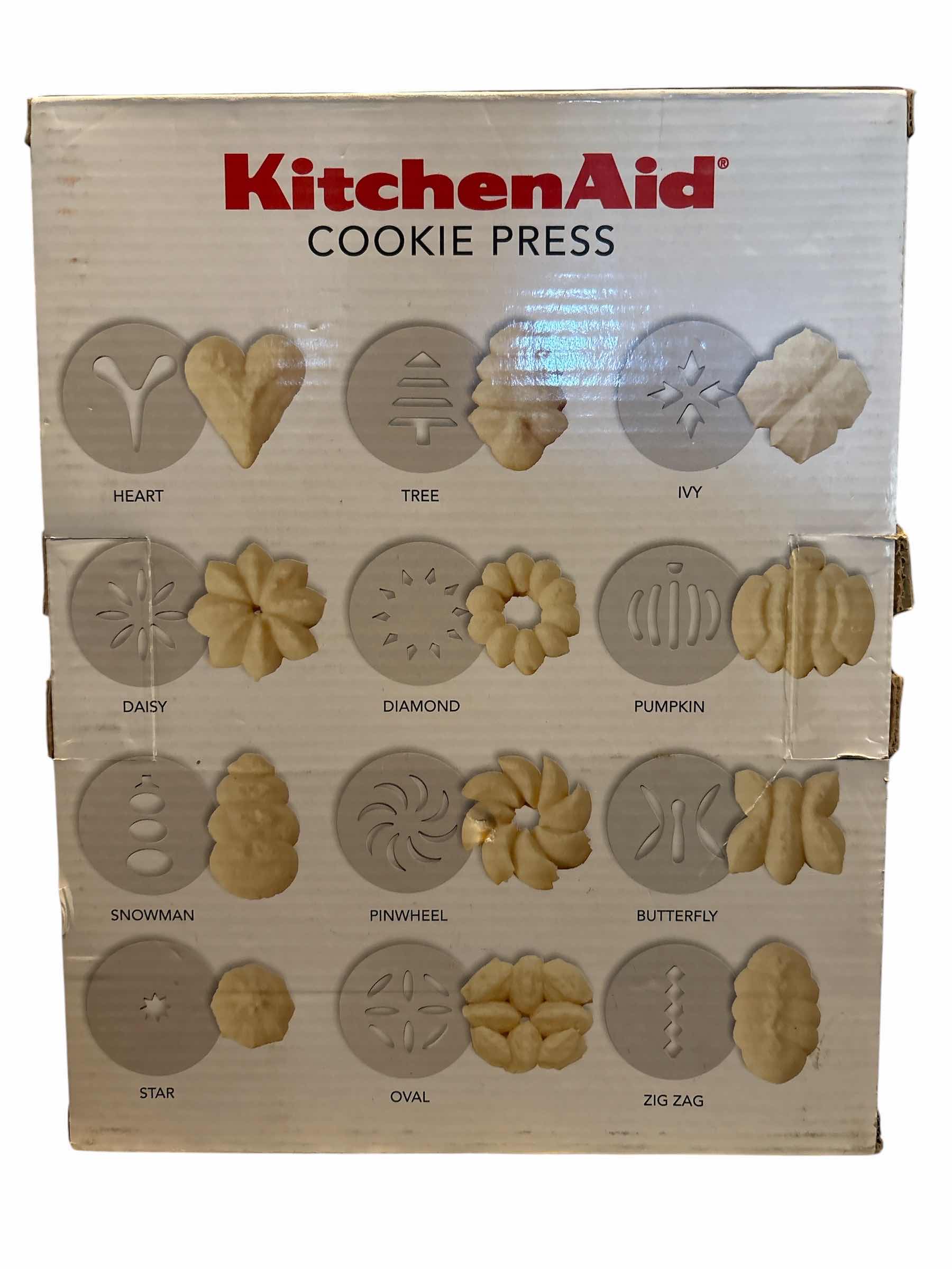 Photo 1 of KITCHEN AID COOKIE PRESS WITH COOKIES SHAPES