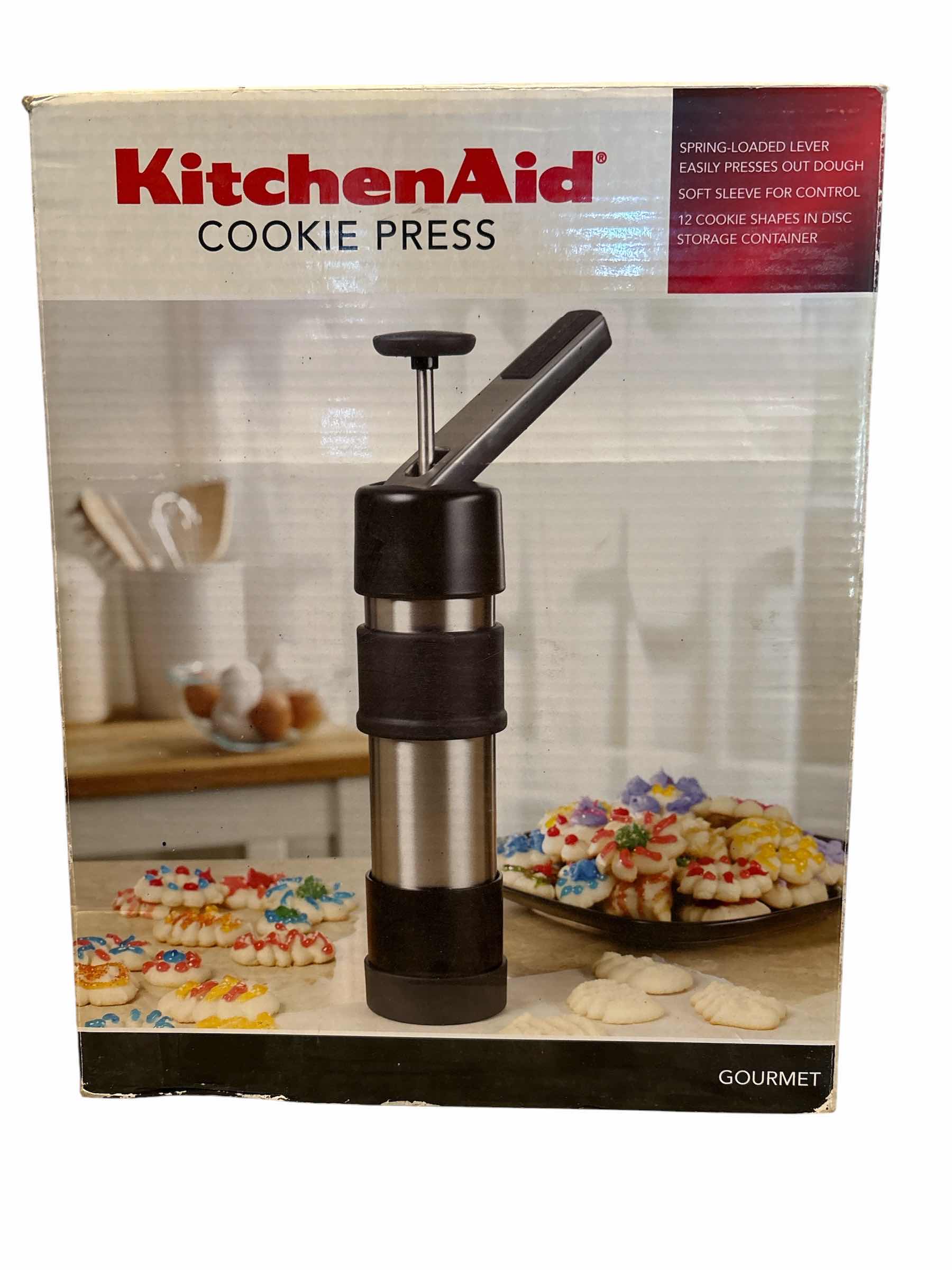 Photo 1 of KITCHEN AID COOKIE PRESS WITH COOKIES SHAPES