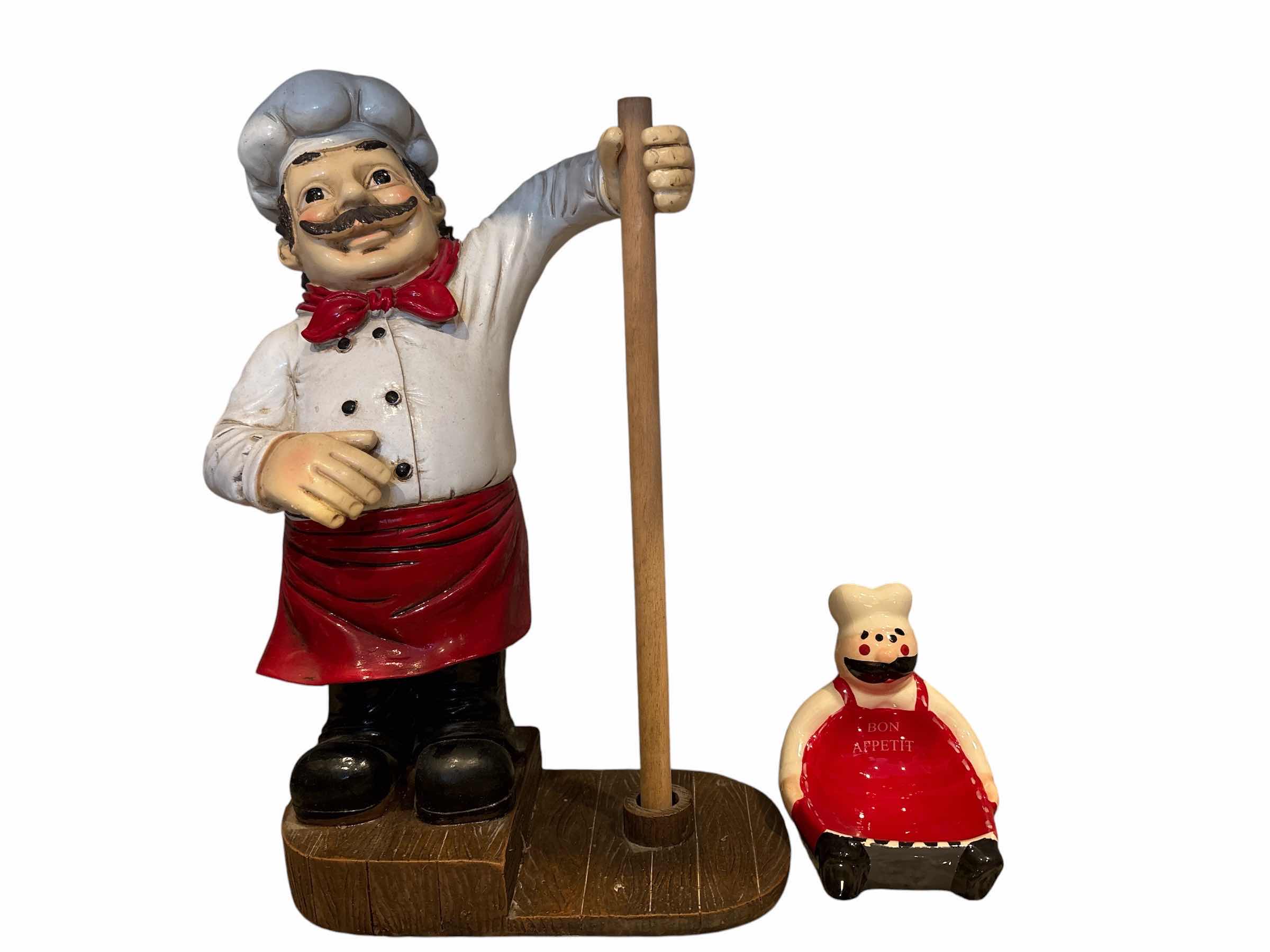 Photo 1 of CHEF PAPER TOWL AND SCRUBBY HOLDER H14” (2)PCS $30