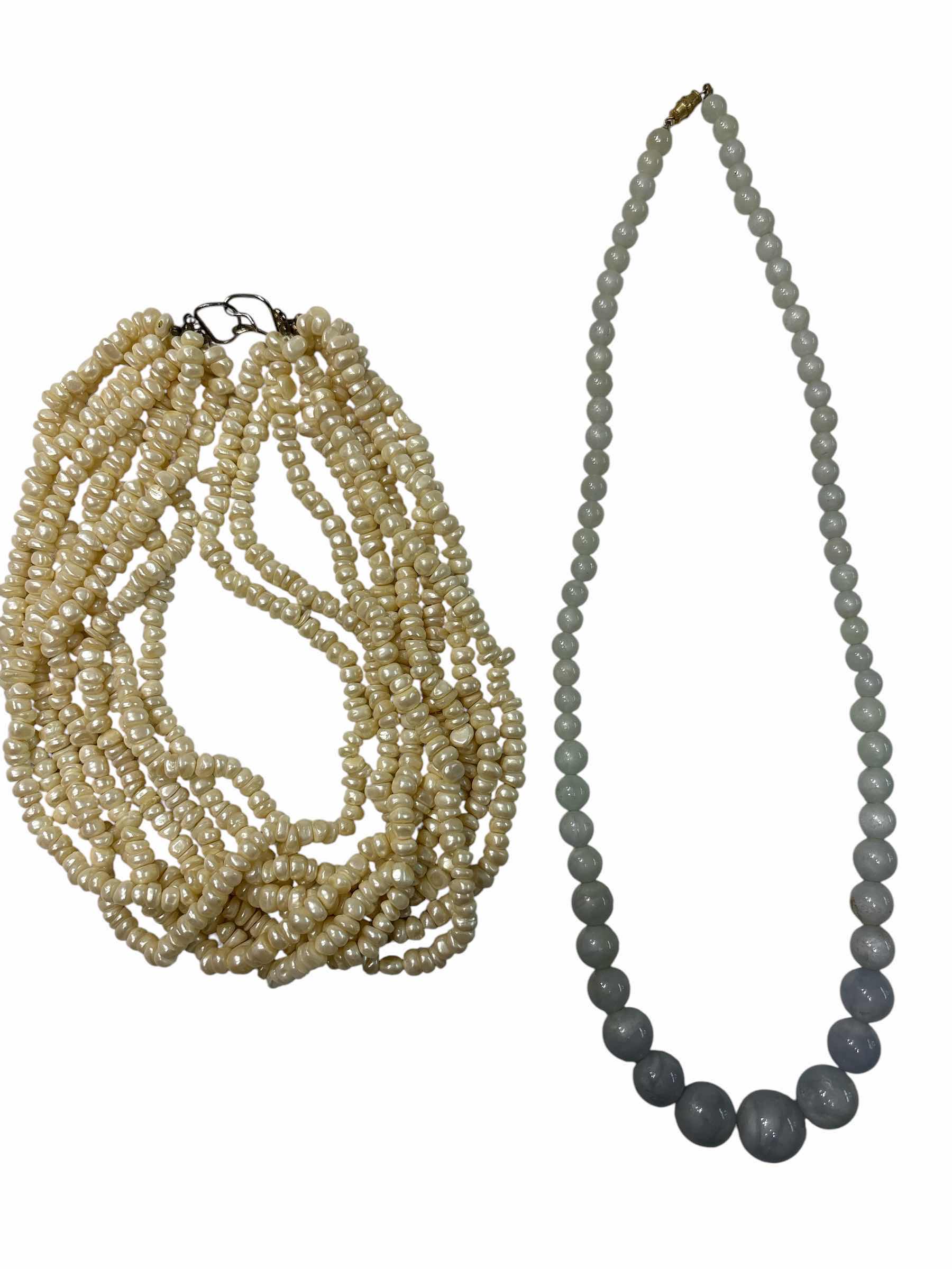 Photo 1 of FAUX PEARL NECKLACE FASHION JEWELRY (3)PCS