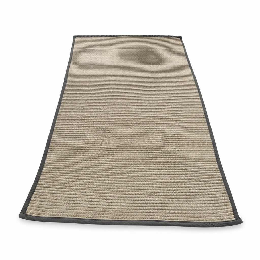 Photo 1 of GRAY TRIM JUTE AREA RUG 59” X 84