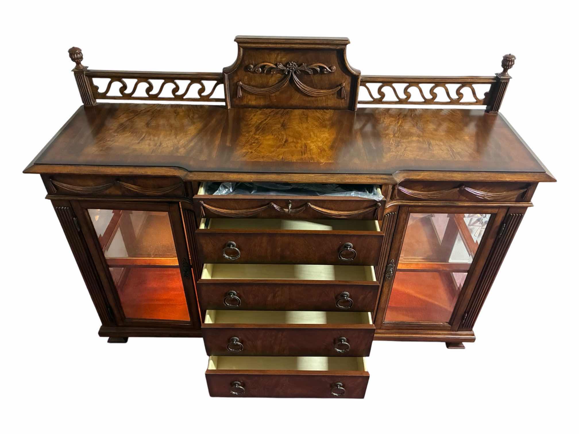 Photo 1 of MAGNUSSEN HOME BALTIMORE ESTATE BUFFET TABLE 68“ X 20“ H50.25“ (READ NOTES)