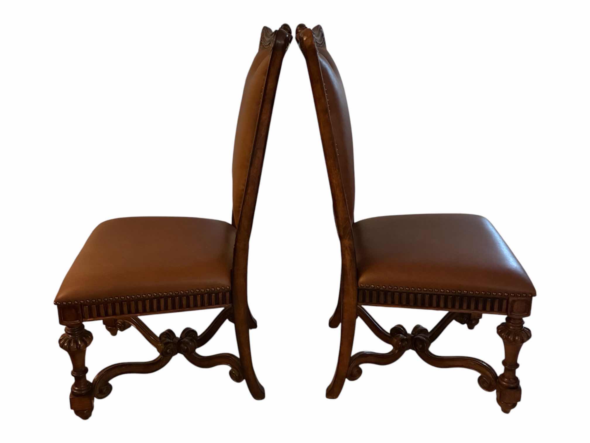 Photo 1 of MAGNUSSEN HOME BALTIMORE ESTATE CHATEAU COLLECTION HOST ARMLESS CHAIR SET 76298 $814