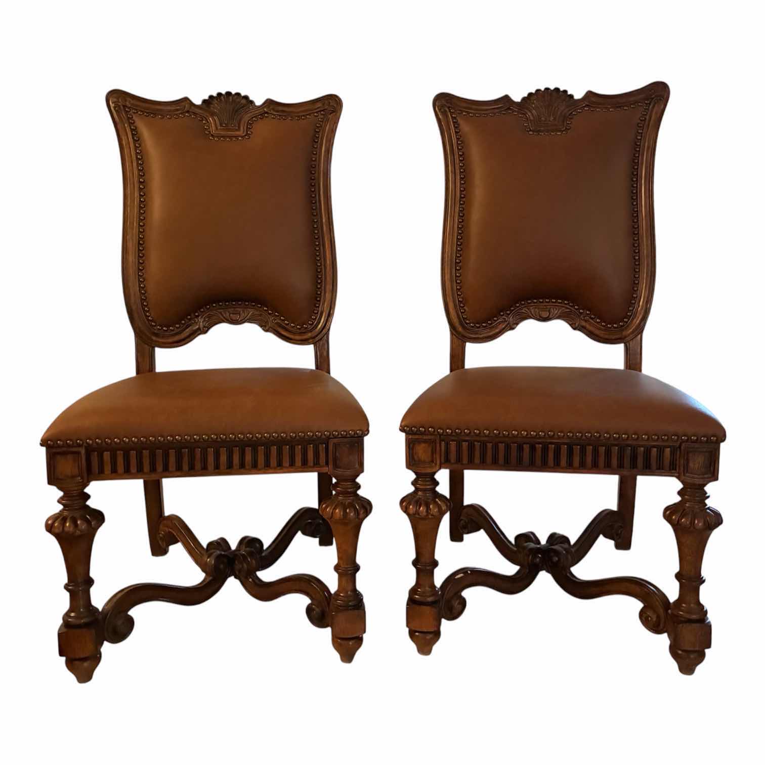 Photo 1 of MAGNUSSEN HOME BALTIMORE ESTATE CHATEAU COLLECTION HOST ARMLESS CHAIR SET 76298 $814
