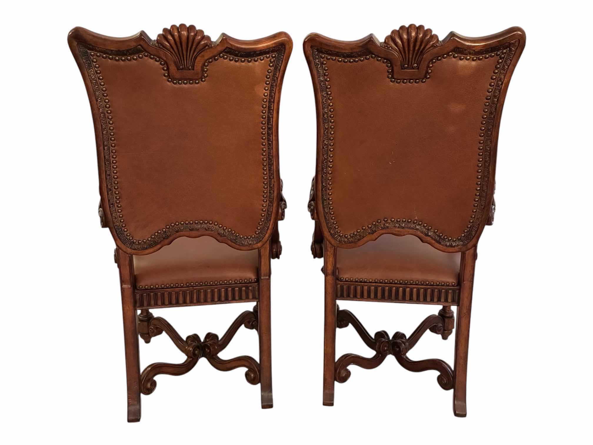 Photo 1 of MAGNUSSEN HOME BALTIMORE ESTATE CHATEAU COLLECTION HOST DINING ARMCHAIR SET 76297 $914
