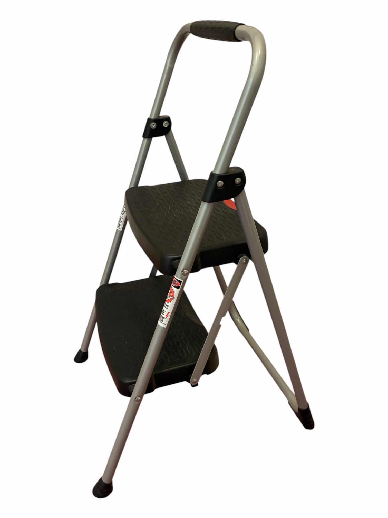 Photo 1 of WERNER STEP RIGHT FOLDING TWO STEP LADDER 18” X 20“ X 34“