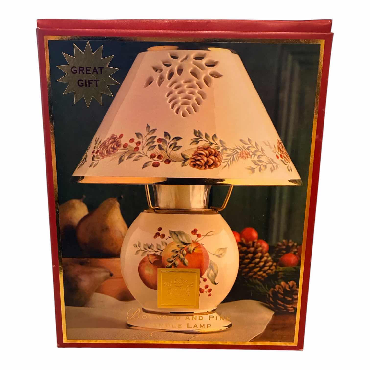Photo 1 of LENNOX BOXWOOD AND PINE CANDLE LAMP