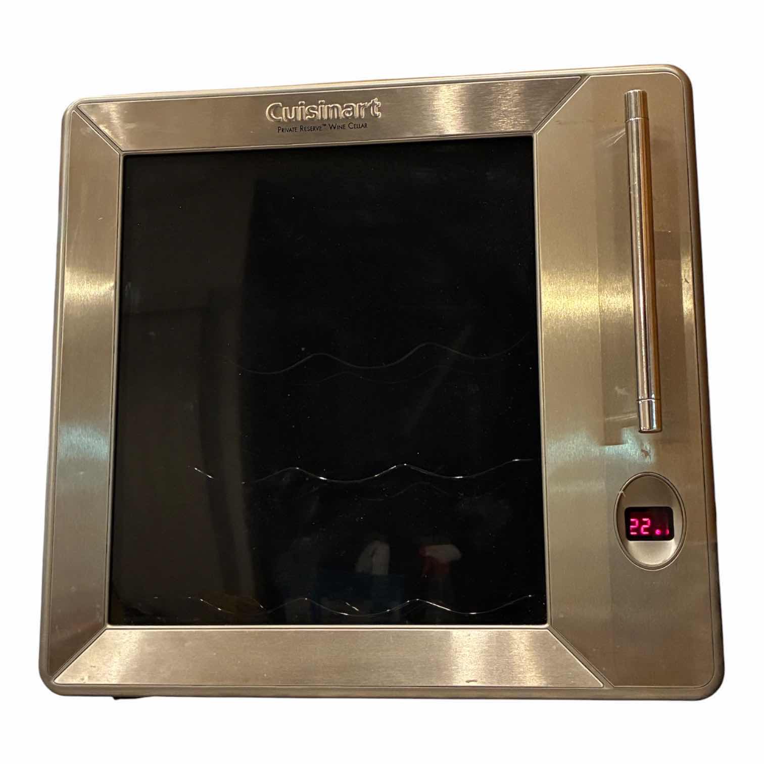 Photo 1 of CUISINART PRIVATE RESERVE SILVER WINE CELLAR CWC-900