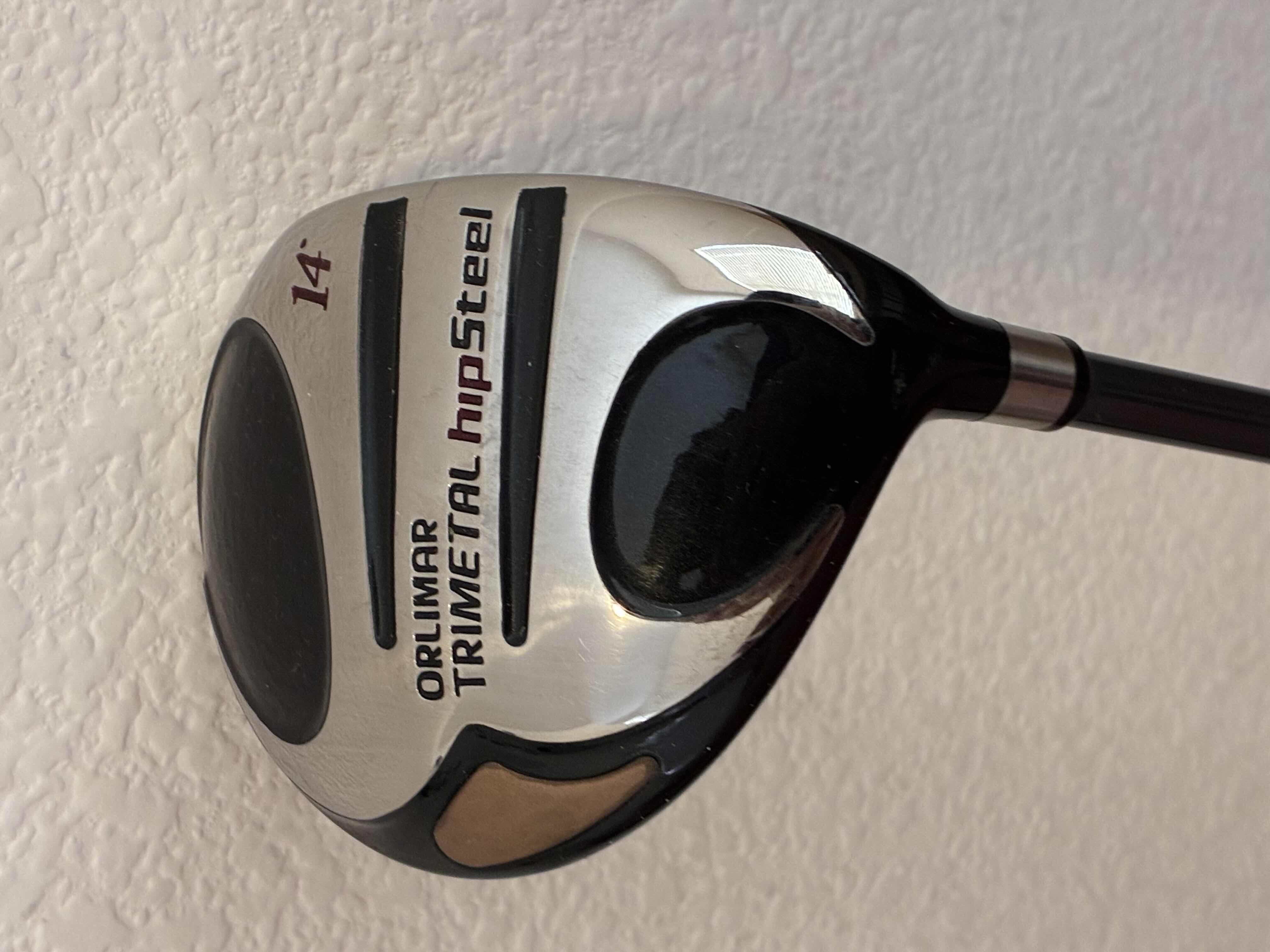 Photo 1 of FUJIKURA ORLIMAR TRIMETAL HIP STEEL 14 GOLF DRIVER