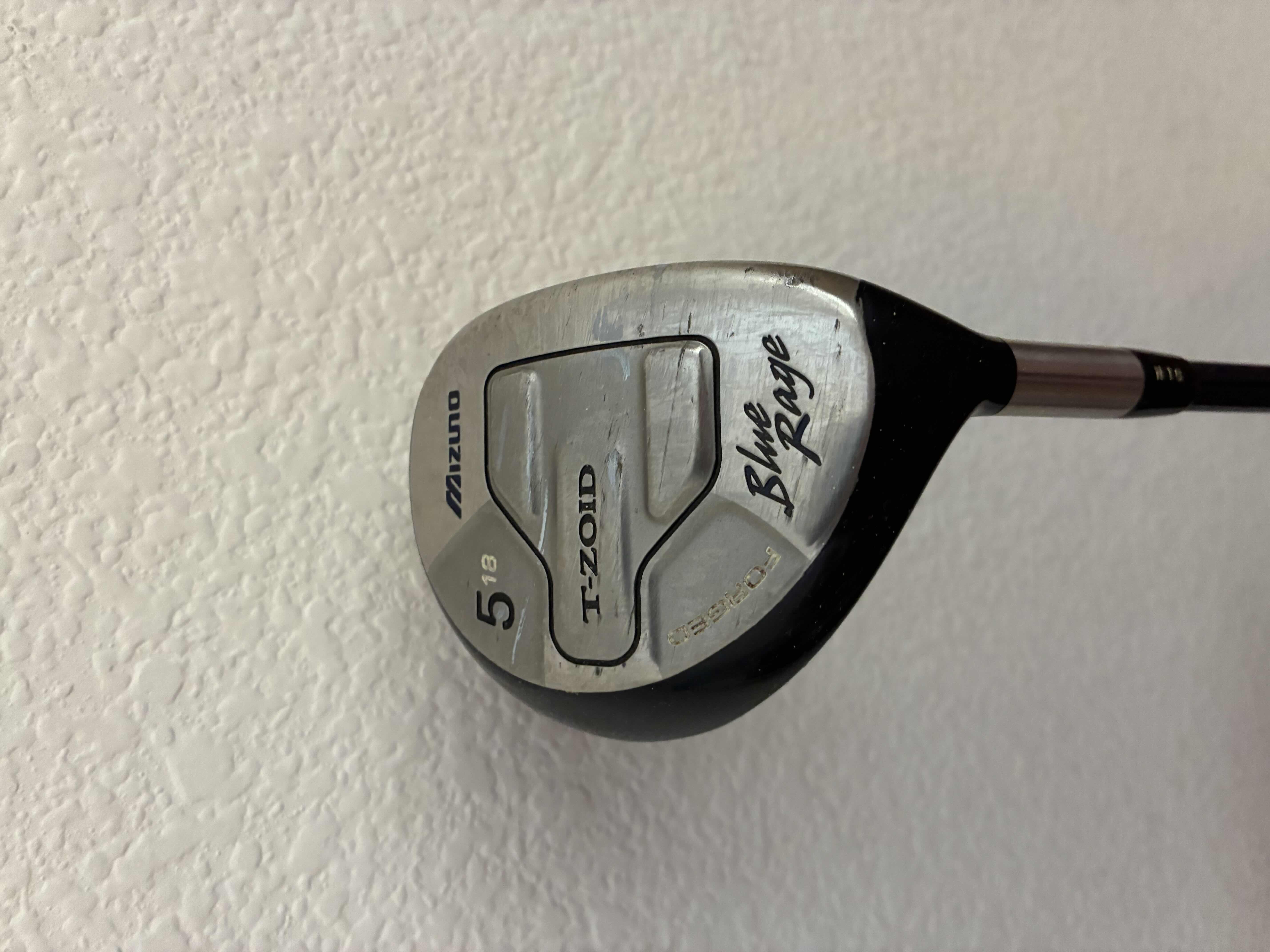 Photo 1 of MIZUNO BLUE RAGE T ZOID FORGED 5 18 GOLF DRIVER