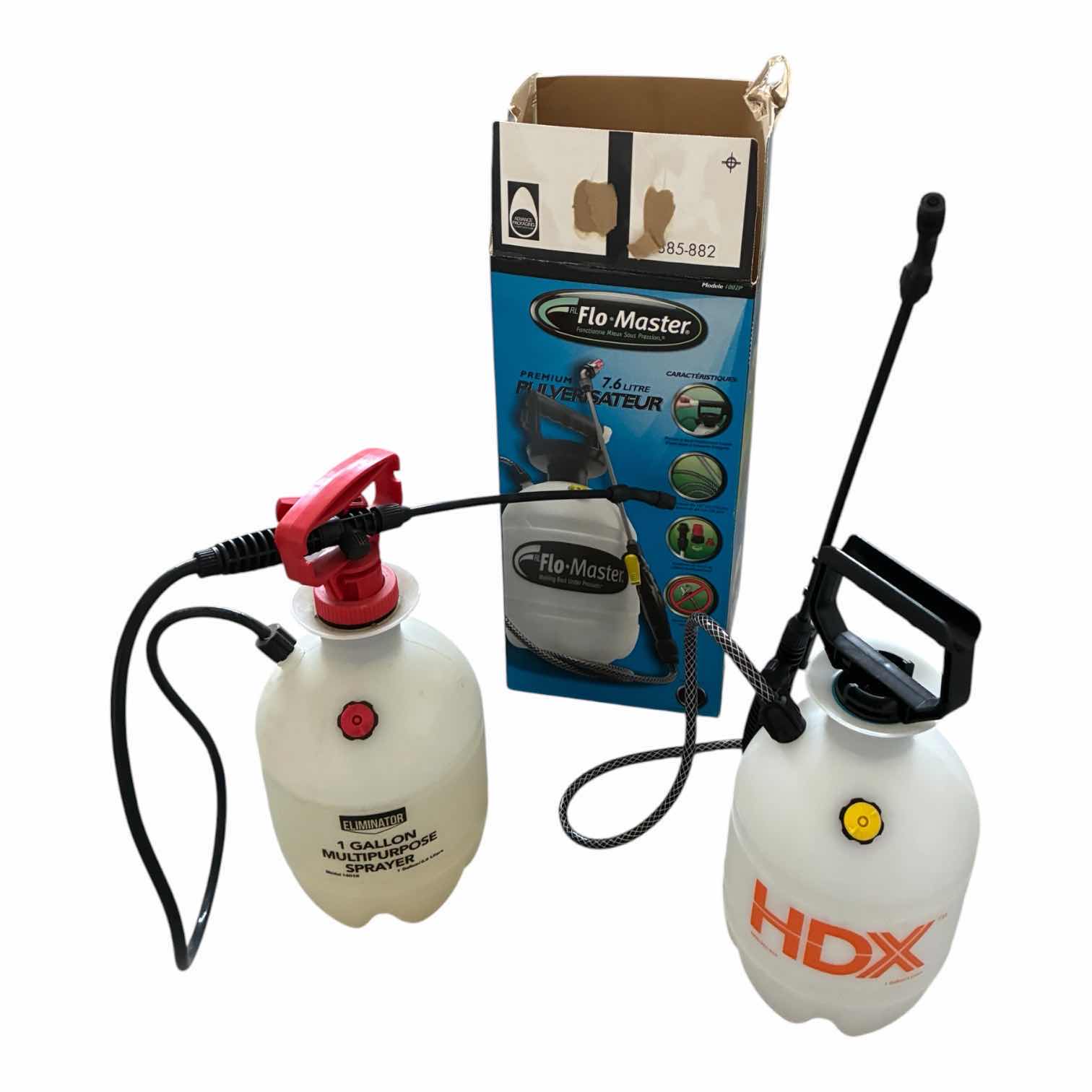 Photo 1 of MULTIPURPOSE 1 GALLON YARD SPRAYERS (3)