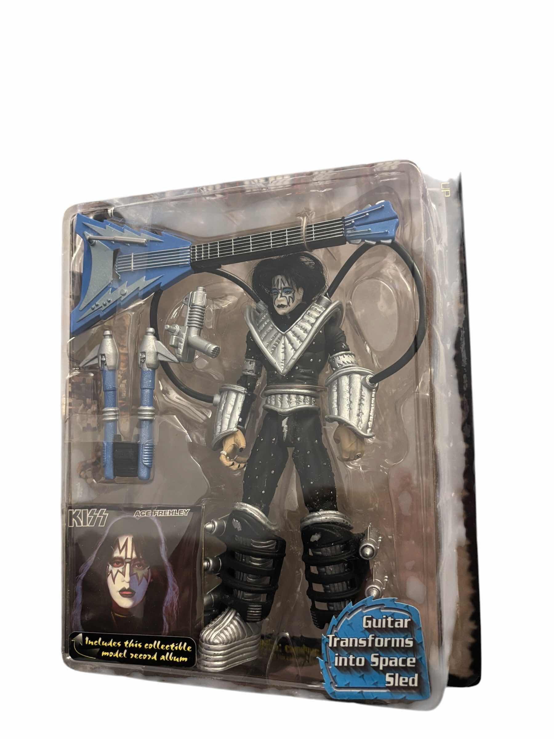 Photo 1 of 1997 MCFARLANE TOYS KISS ACE FREHLEY ULTRA ACTION FIGURE & ACCESSORIES