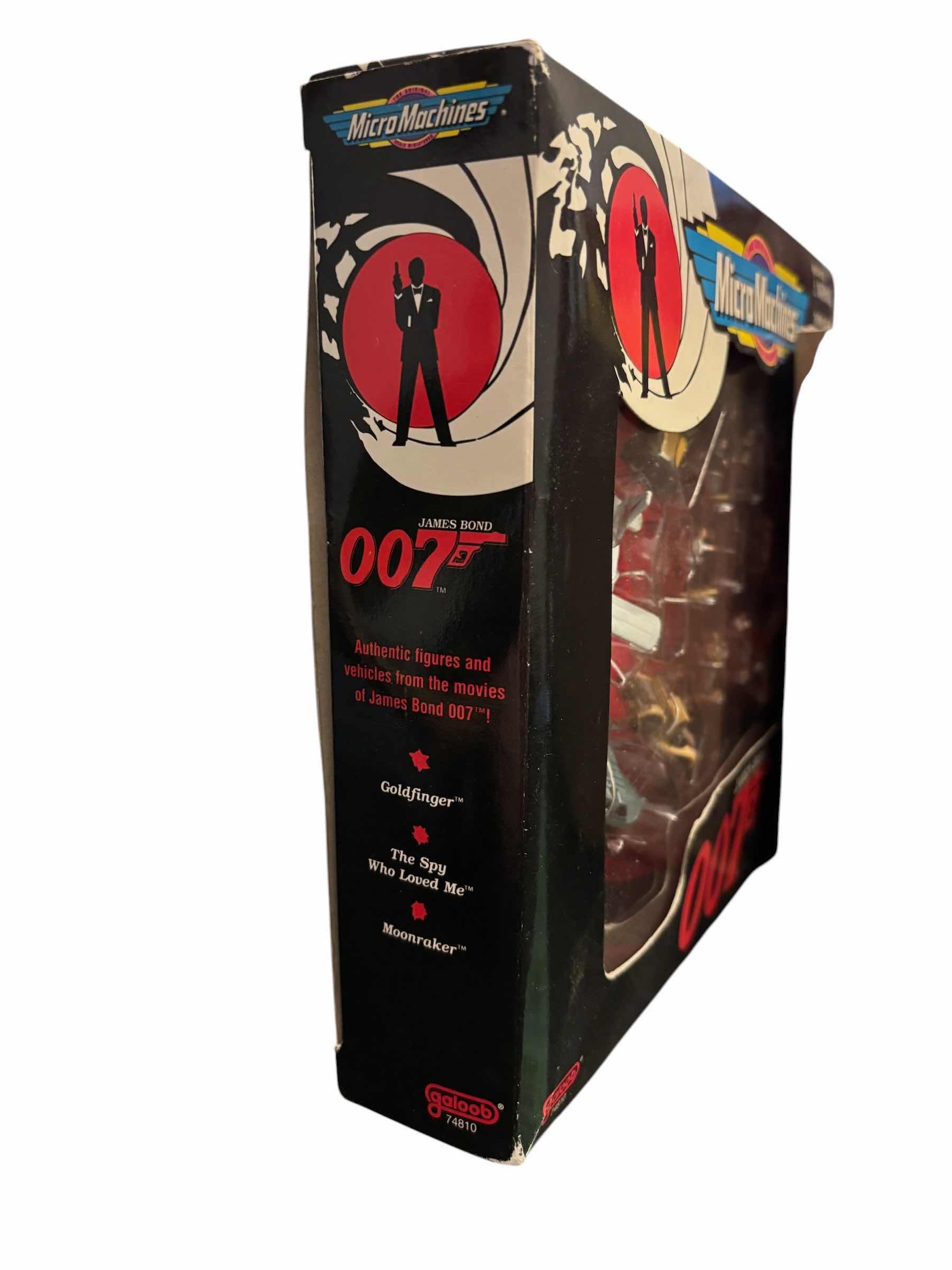 Photo 1 of 1994 GALOOB MICRO MACHINES SCALE MINIATURES JAMES BOND 007