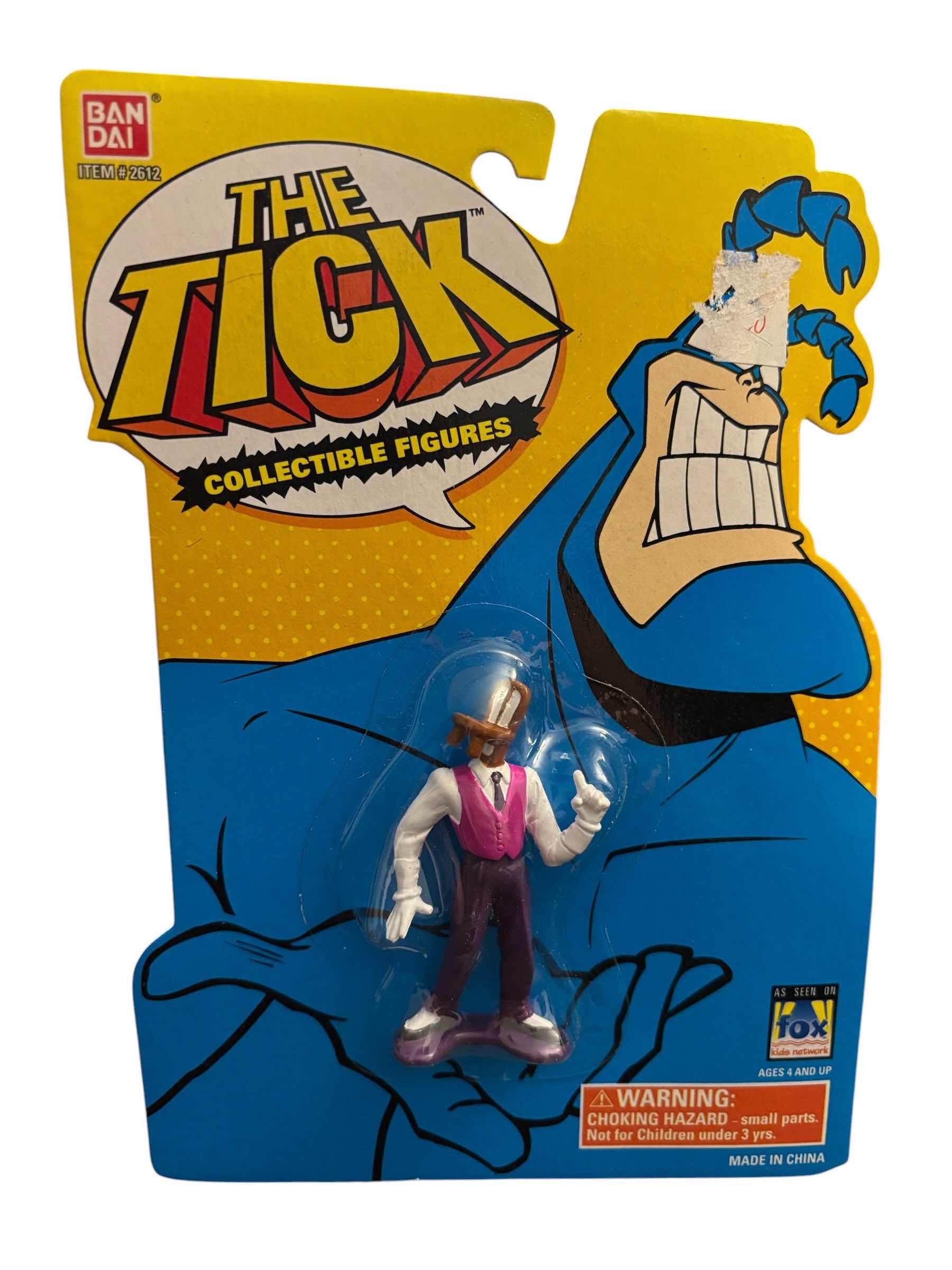 Photo 1 of 1994 BANDAI THE TICK COLLECTIBLE FIGURE, CHAIRFACE CHIPPENDALE