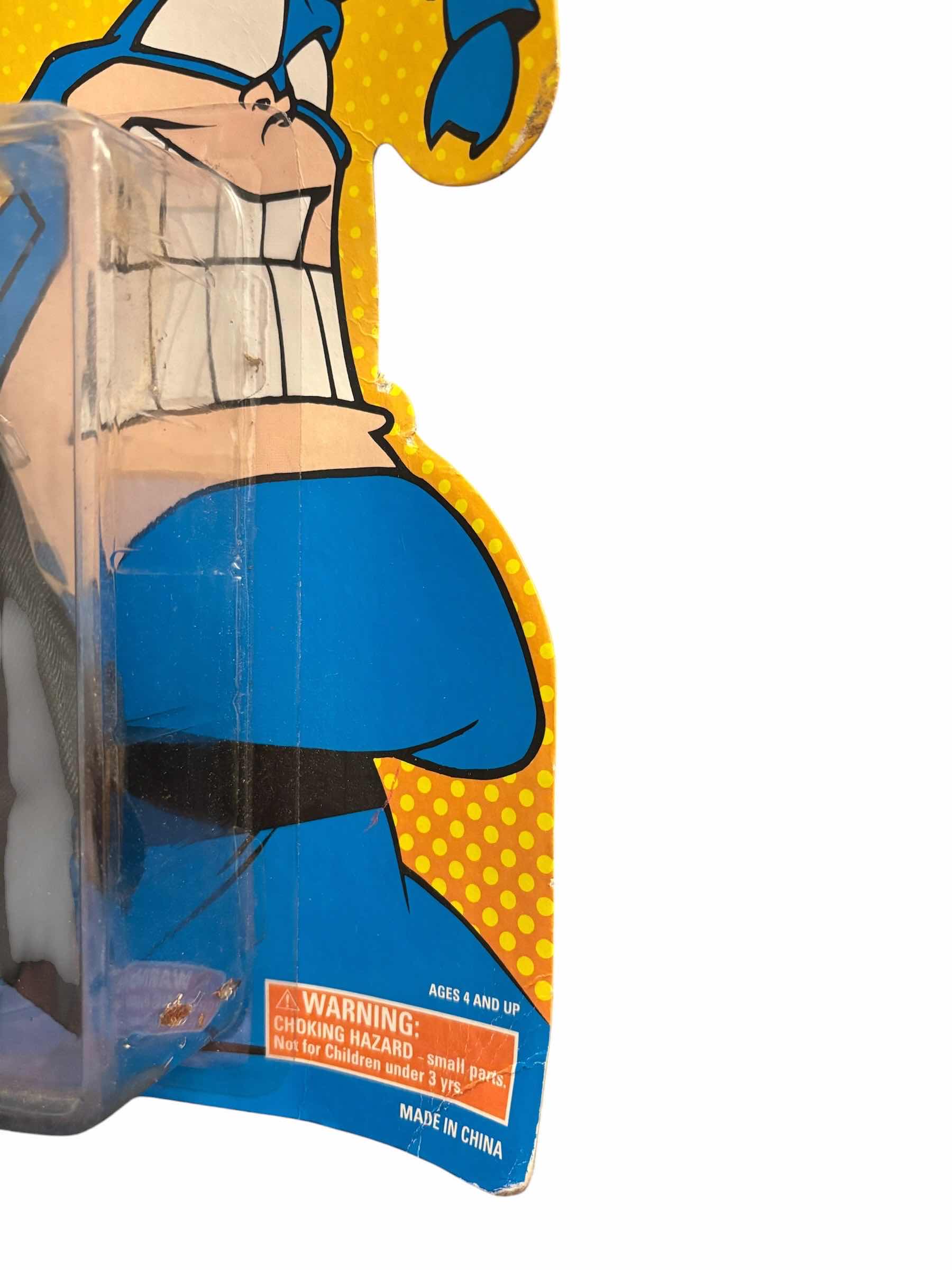 Photo 1 of 1994 BANDAI THE TICK ACTION FIGURE, “POSE STRIKING” DIE FLEDERMAUS
