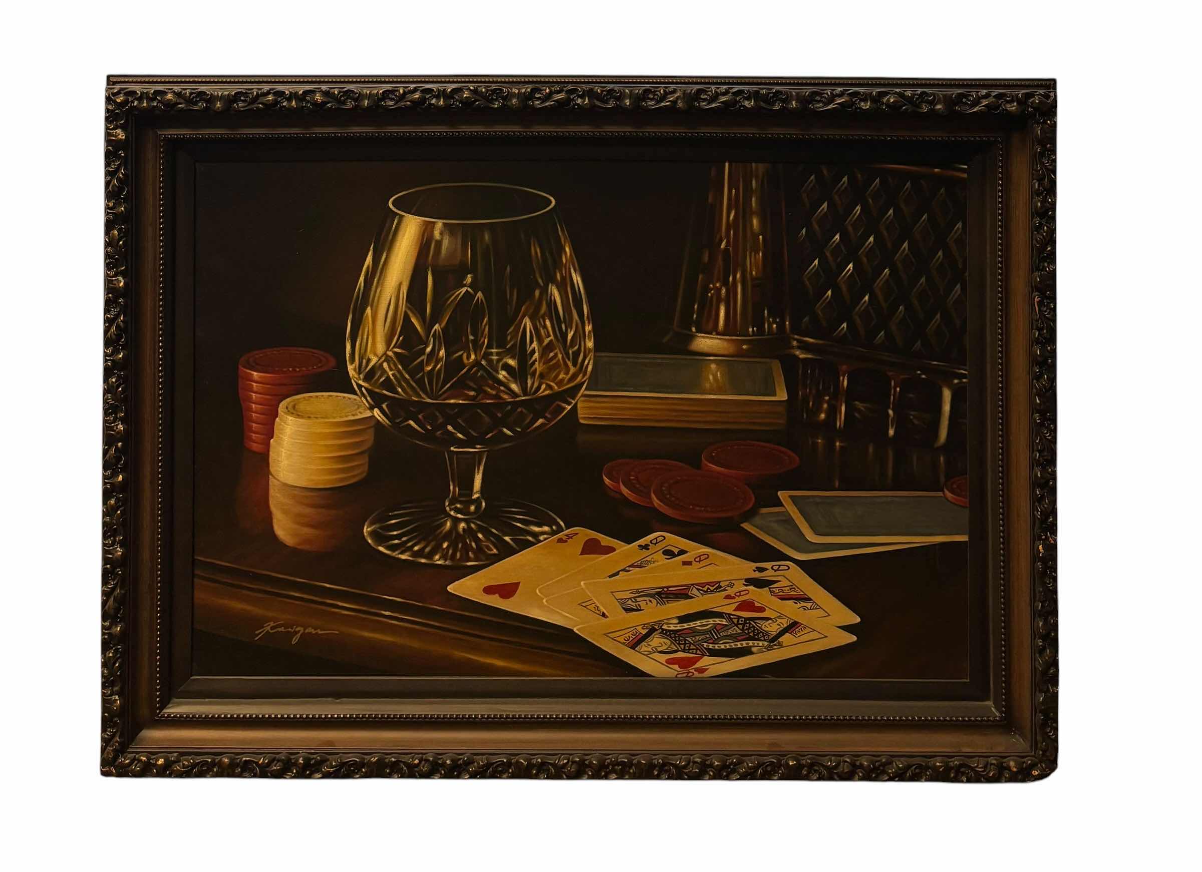 Photo 1 of “FOUR QUEENS” FRAMED CANVAS PRINT 43” X 31”