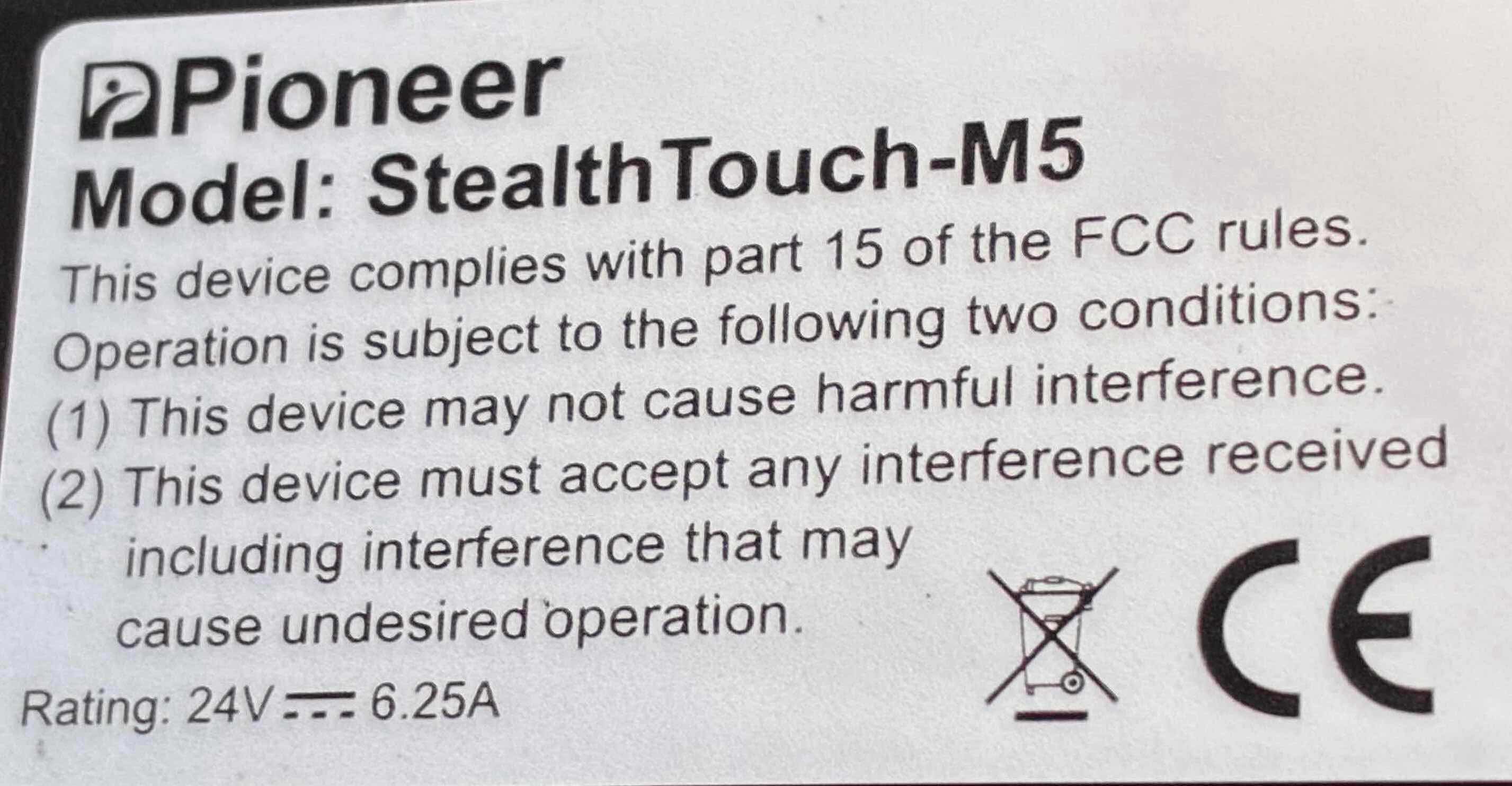 Photo 1 of PIONEER SMARTTAB 15” TOUCH SCREEN TERMINAL POS SYSTEM STEALTHTOUCH-M5 W CASH BOX