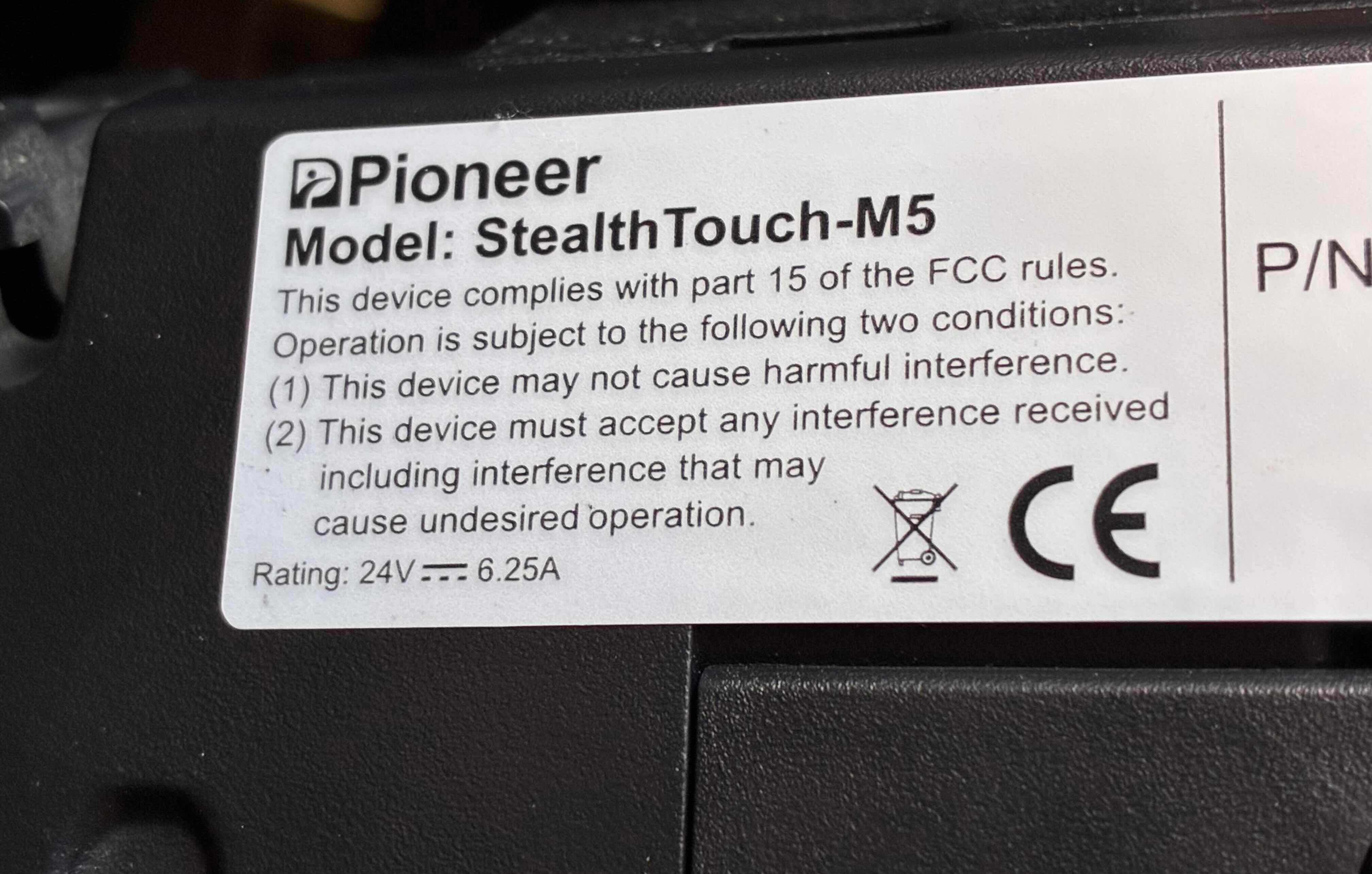 Photo 1 of PIONEER SMARTTAB 15” TOUCH SCREEN TERMINAL POS SYSTEM STEALTHTOUCH-M5