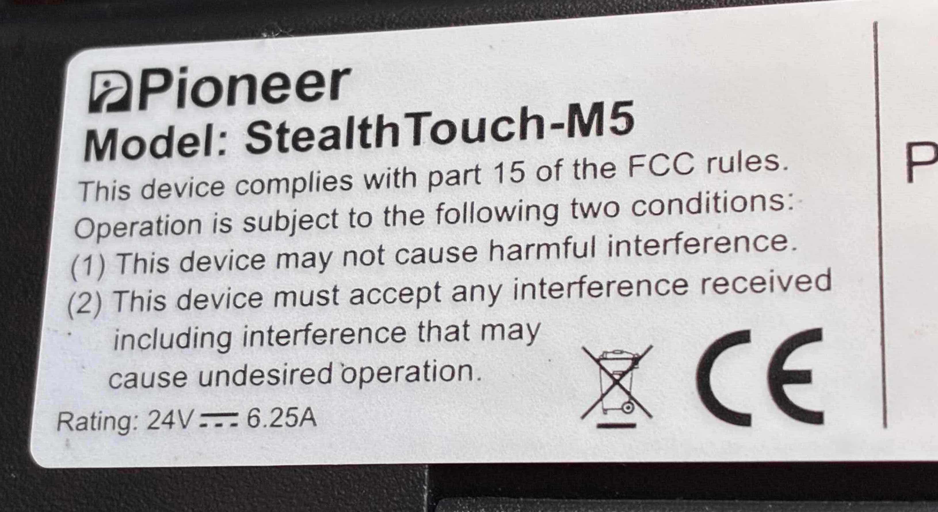 Photo 1 of PIONEER SMARTTAB 15” TOUCH SCREEN TERMINAL POS SYSTEM STEALTHTOUCH-M5 W S-LINE THERMAL RECEIPT PRINTER $3587