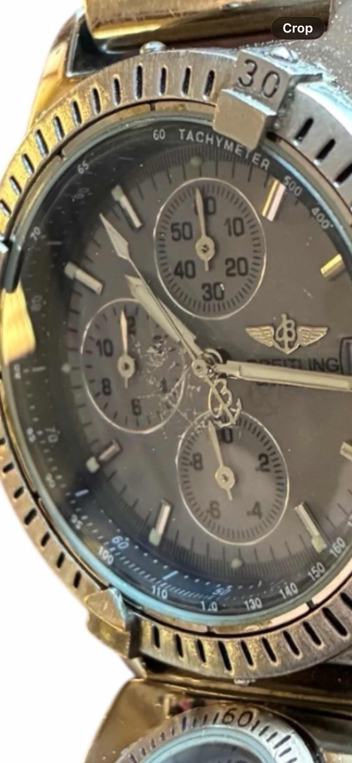 Photo 1 of BREITLING CHRONOMAT STAINLESS STEEL 1884 SWISS MENS WATCH
