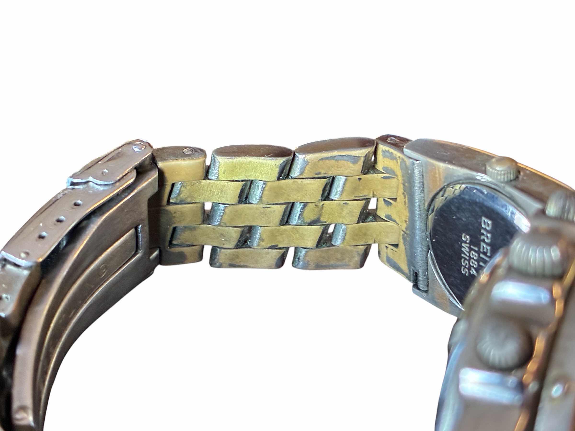 Photo 1 of BREITLING CHRONOMAT STAINLESS STEEL 1884 SWISS MENS WATCH