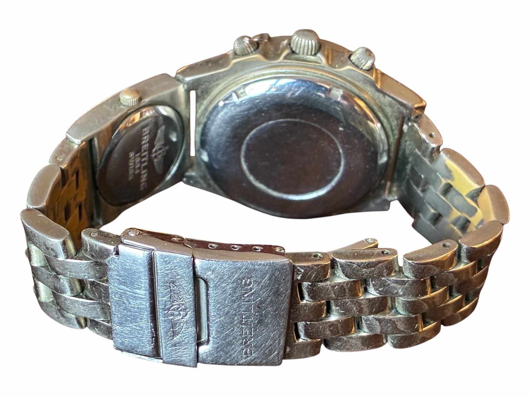 Photo 1 of BREITLING CHRONOMAT STAINLESS STEEL 1884 SWISS MENS WATCH