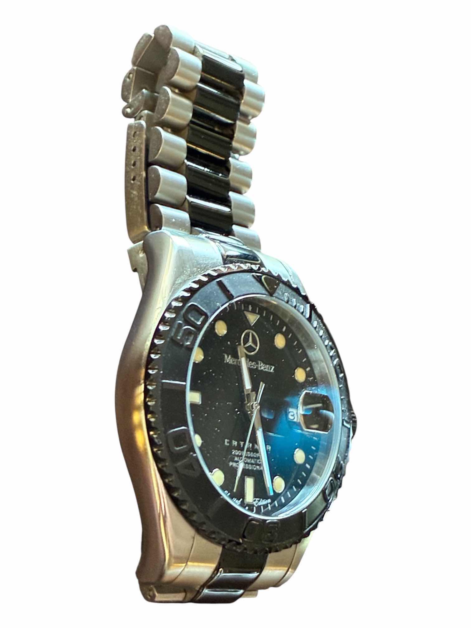 Photo 1 of MERCEDES BENZ CATANIA LIMITED EDITION AUTOMATIC PROFESSIONAL STAINLESS STEEL MENS WATCH