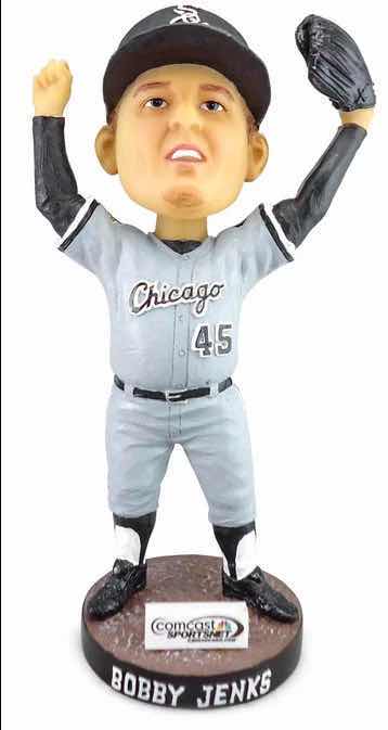 Photo 1 of COMCAST SPORTSNET WORLD SERIES MOMENT- BOBBY JENKS WORLD SERIES CLOSER 7” BOBBLEHEAD
