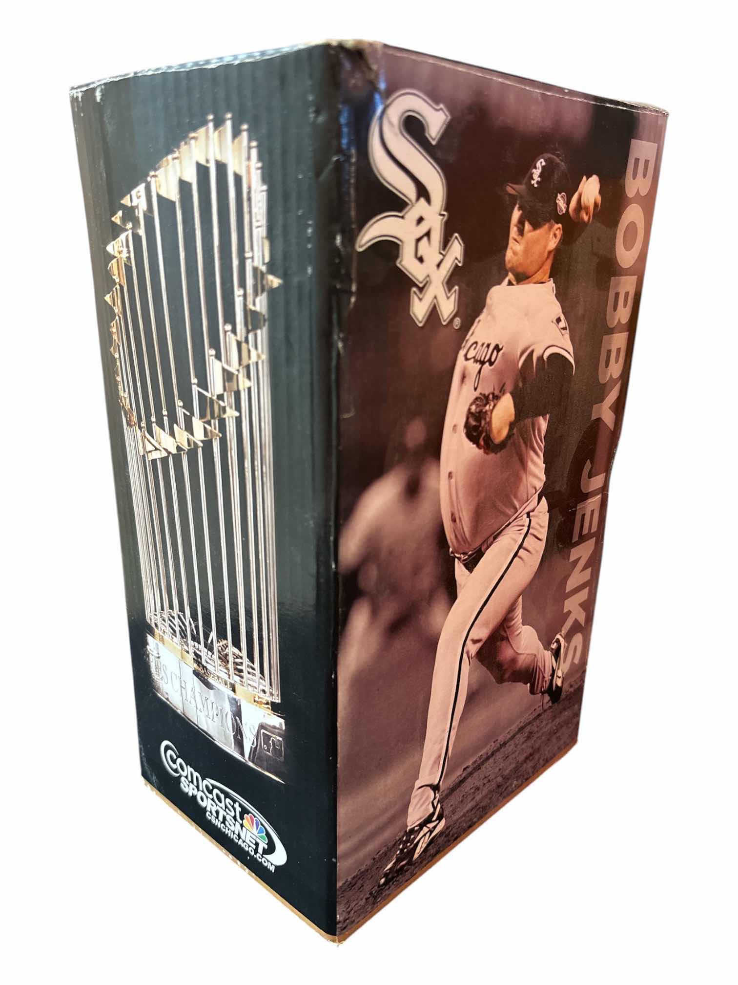 Photo 1 of COMCAST SPORTSNET WORLD SERIES MOMENT- BOBBY JENKS WORLD SERIES CLOSER 7” BOBBLEHEAD