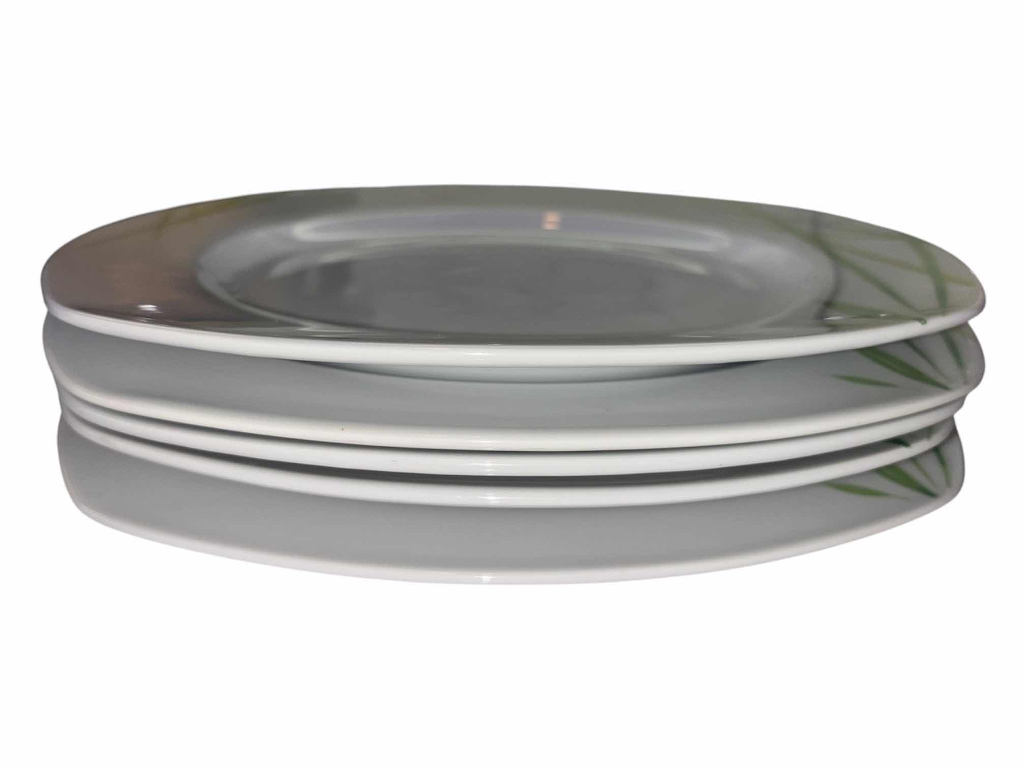 Photo 1 of TABLETOPS GALLERY ELBA COLLECTION SQUARE 10” DINNER PLATES, SET OF 5 $60