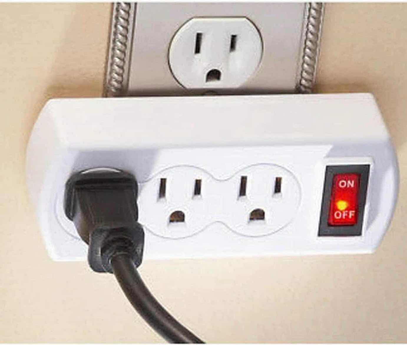 Photo 1 of CASE OF 48 WESTINGHOUSE 3 GROUNDED OUTLET ADAPTER WITH ON/OFF SWITCH MODEL SY610
