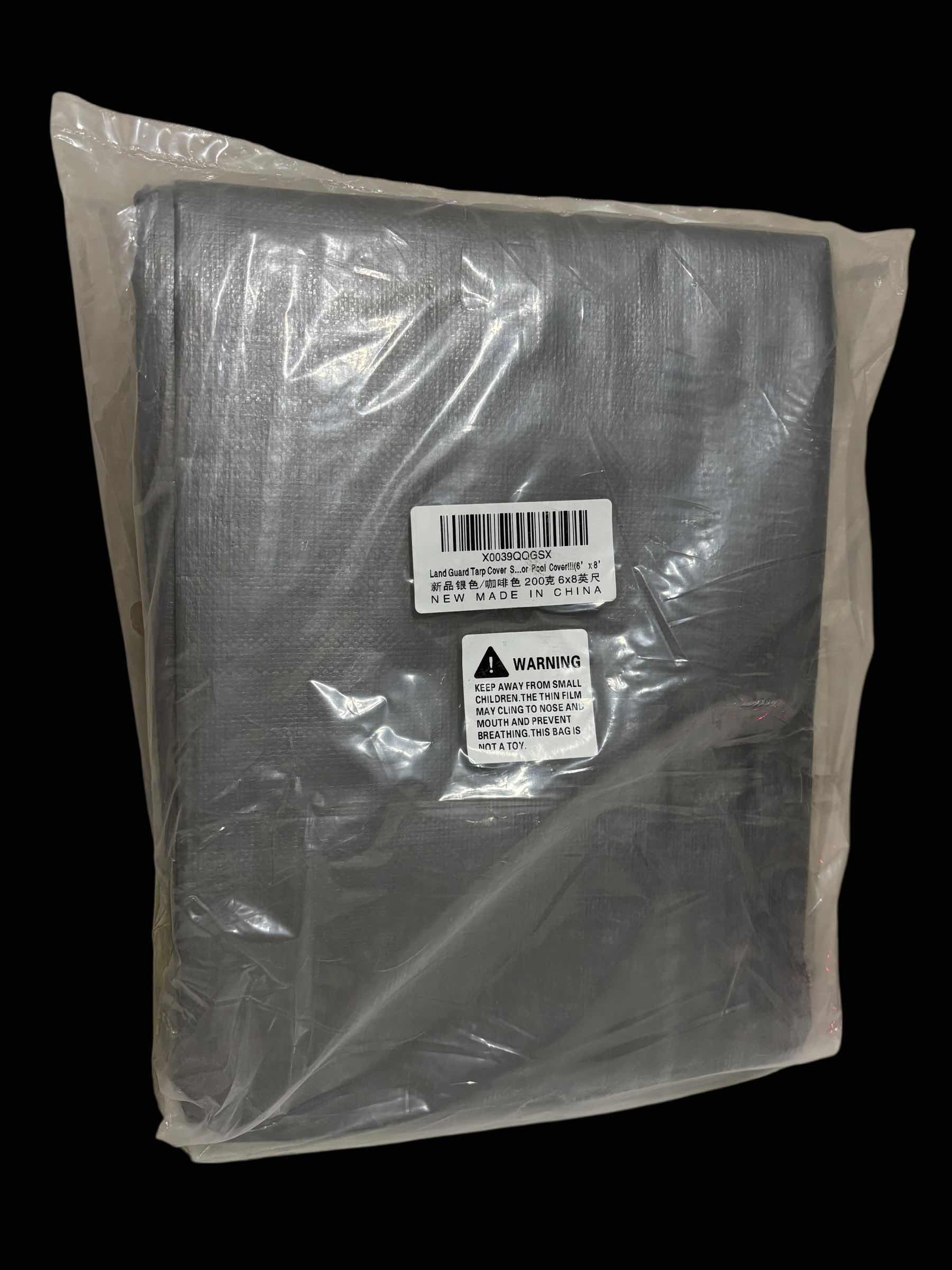 Photo 1 of LAND GUARD TARP COVER, SILVER 6’ X 8’ X0039QQGSX