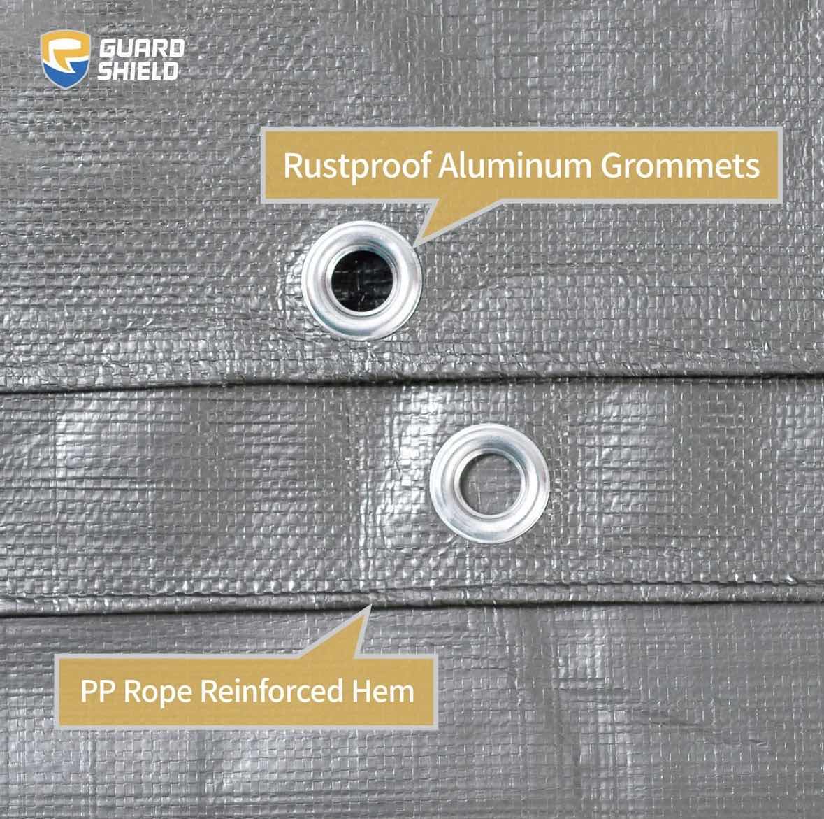 Photo 1 of LAND GUARD TARP COVER, SILVER 6’ X 8’ X0039QQGSX