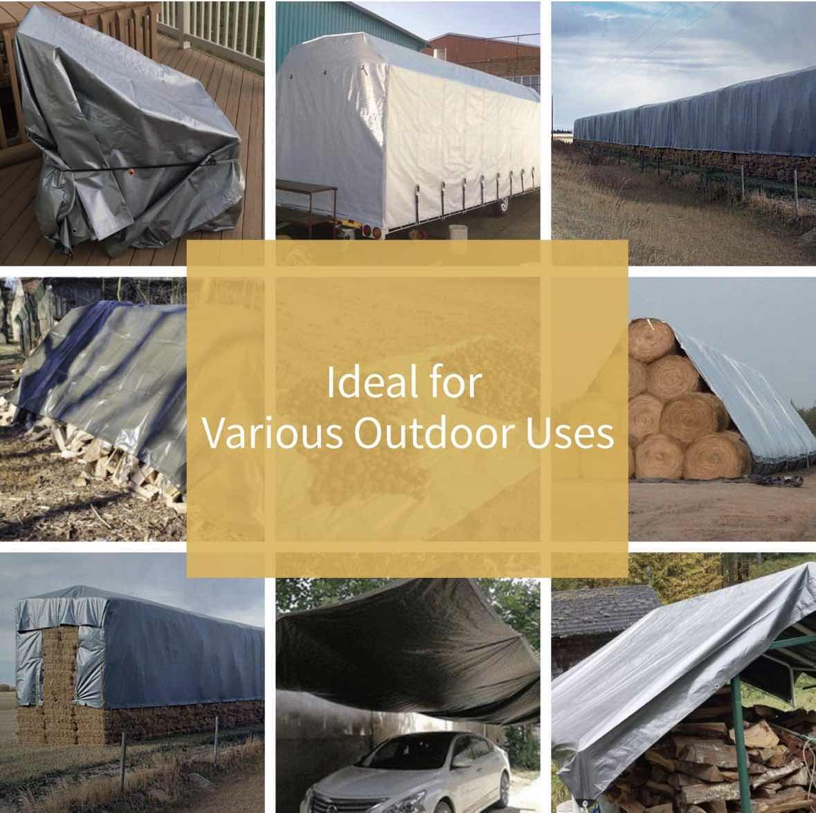 Photo 1 of LAND GUARD TARP COVER, SILVER 6’ X 8’ X0039QQGSX