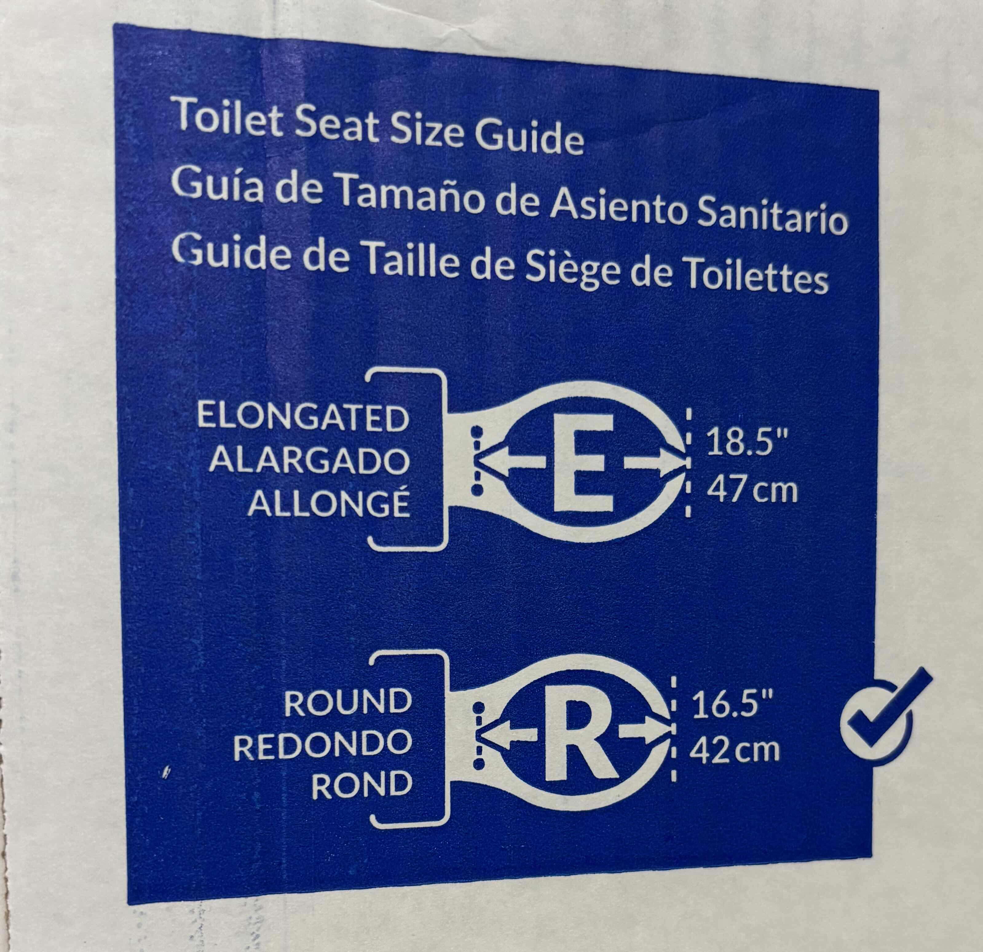 Photo 1 of BEMIS RICHFIELD 16.5” ROUND ENAMELED WOOD TOILET SEAT, WHITE 7M521EC 000