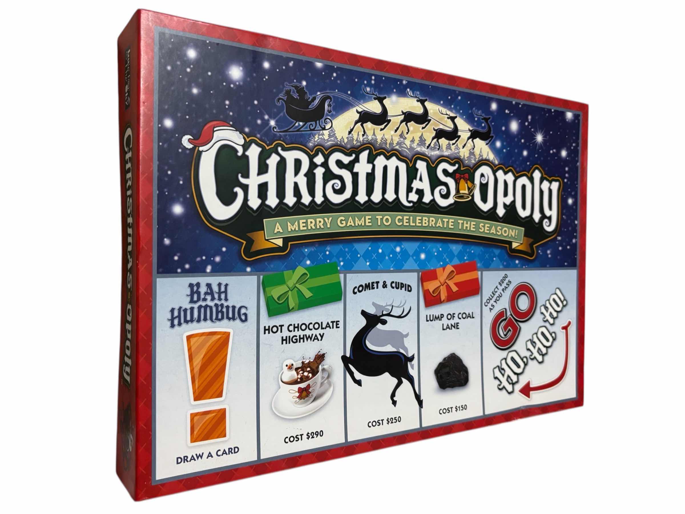 Photo 1 of CHRISTMASOPOLY BOARD GAME