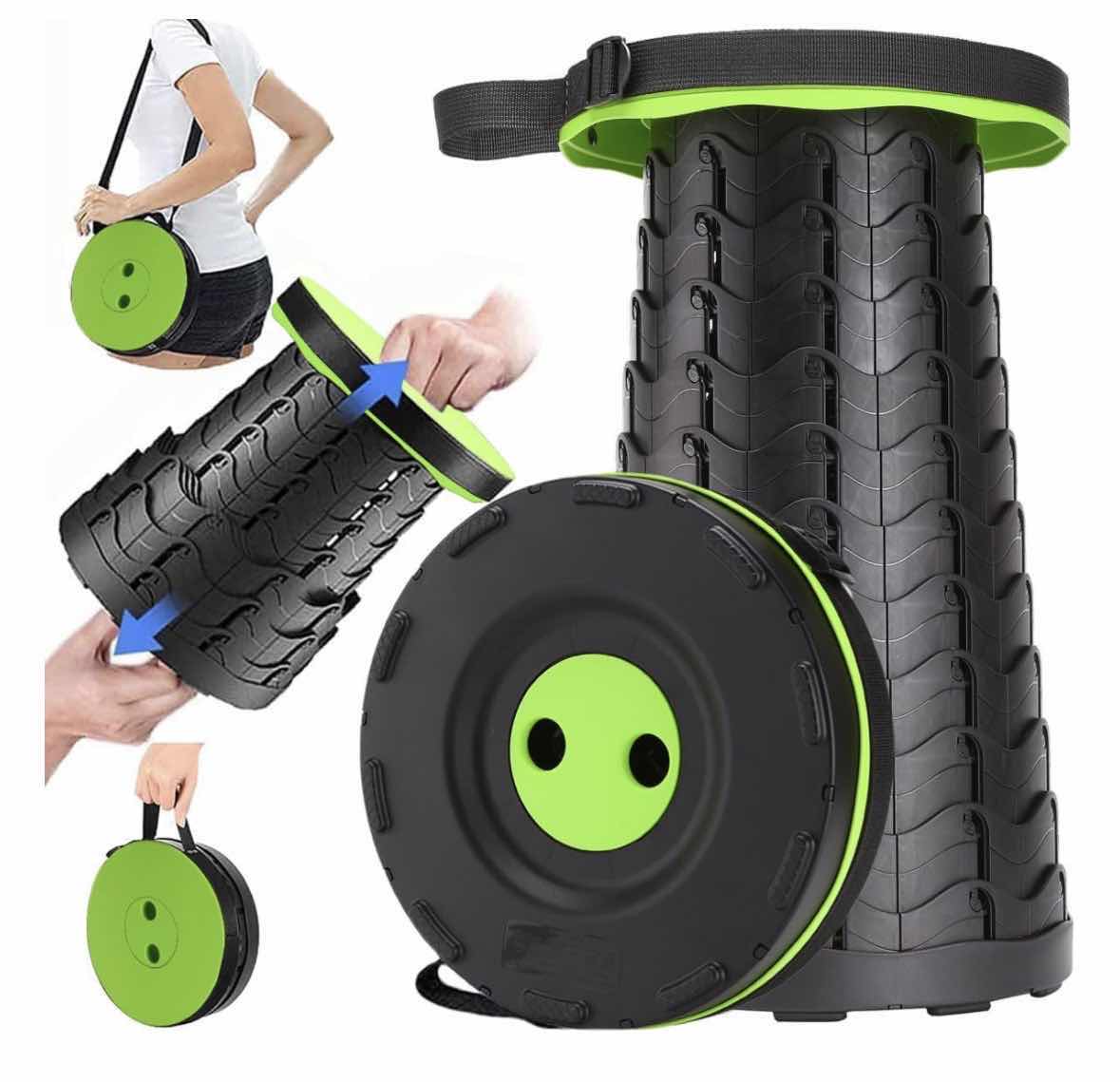 Photo 1 of FISHBOY COLLAPSIBLE PORTABLE MULTI-FUNCTIONAL TELESCOPIC STOOL, 400 LB CAPACITY